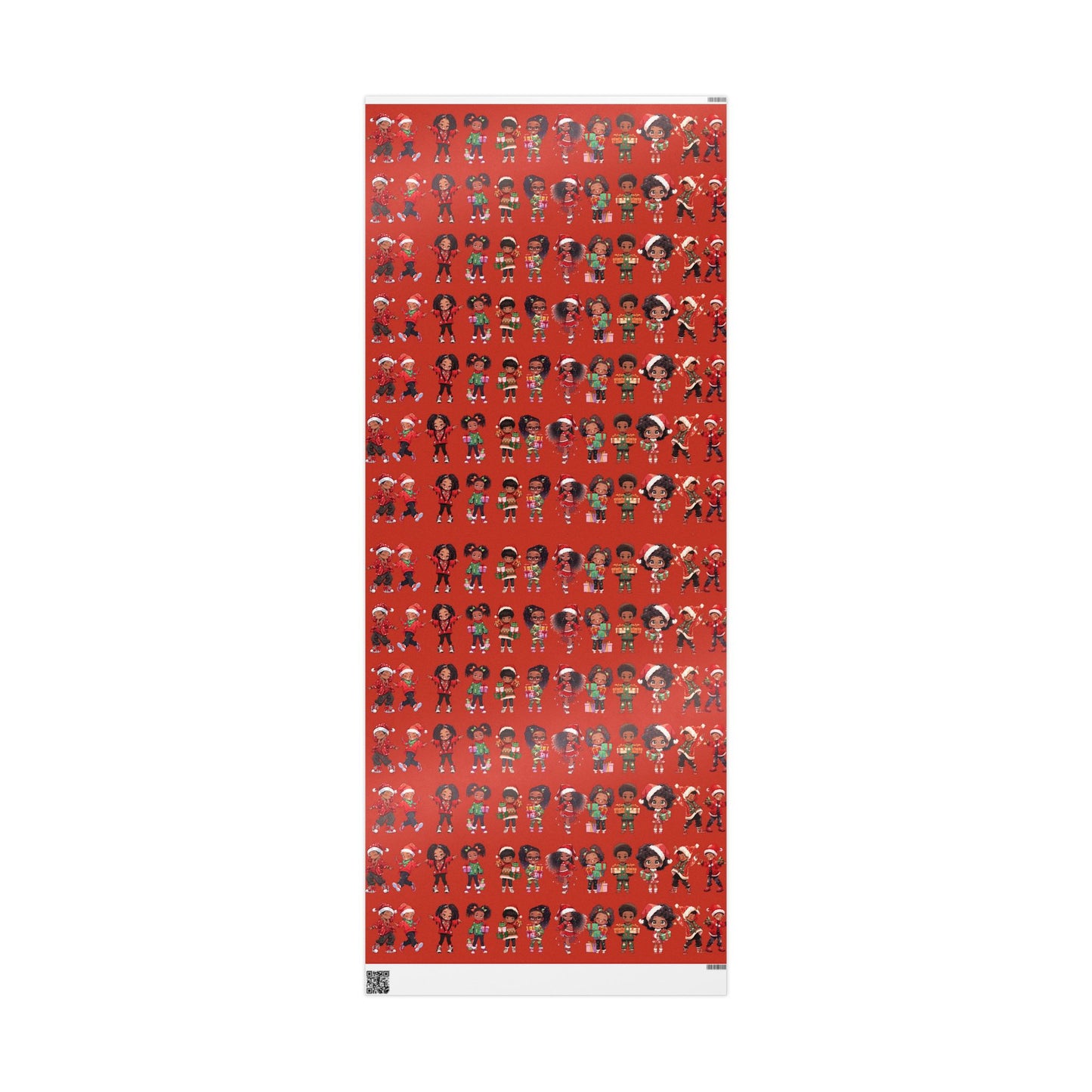 Afrocentric Holiday Paper, Cultural Christmas Wrapping Paper, Diverse Wrapping Paper, African American Christmas Wrapping Paper, Cultural Gift Wrap, Afrocentric Wrap, Children Christmas Wrapping Paper, Ethnic Gift Wrap