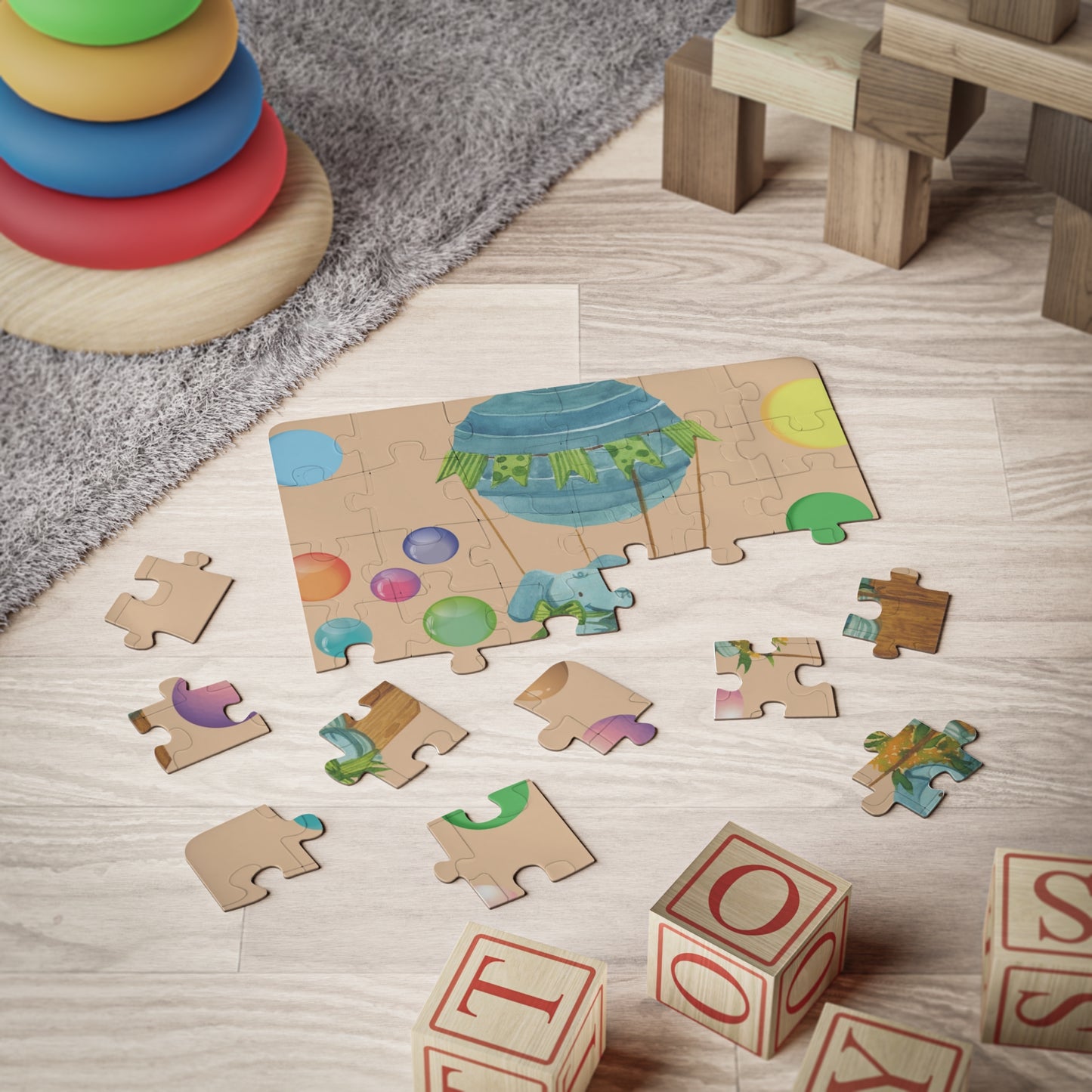 Jigsaw Puzzle, Kids' Puzzle, 30-Piece, Children Jigsaw Puzzle, Safety Puzzle