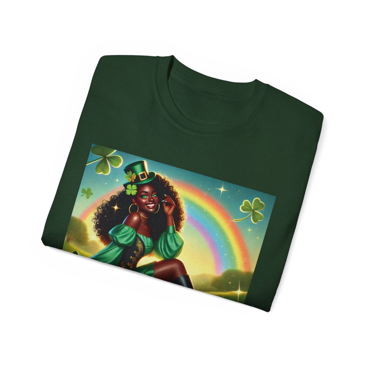 Sexy leprechaun Shirt, Melanin Queen Shamrock Shirt, Sassy Leprechuan Shirt, Curvey St Patricks Day Shirt, Irish Queen T Shirt, Patricks Day Queen Shirt, African American Leprechaun, Irish Festival Tee, Womens Pot Of Gold Shirt , Green St. Patrick’s Tee