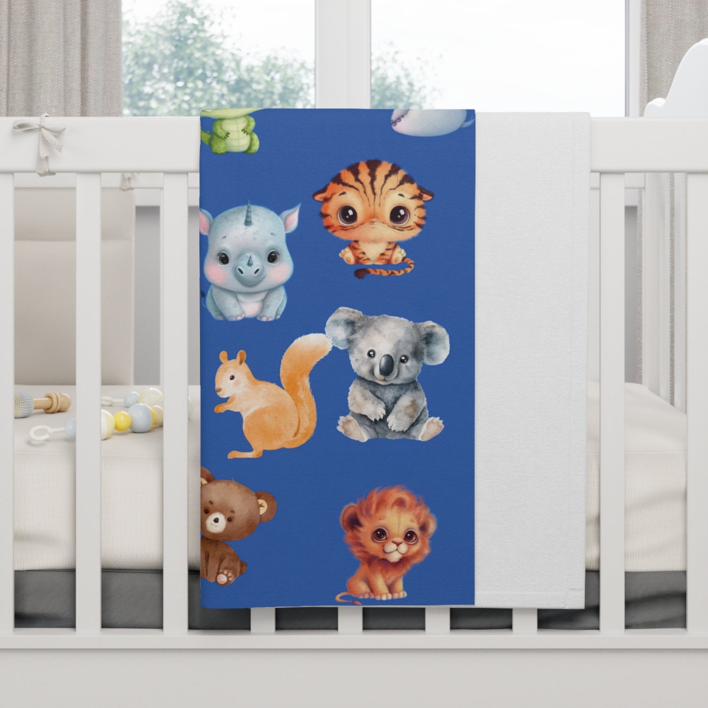 Jungle Animal Swaddle, Jungle Animal Fleece Blanket, Safari Animal Blanket, Safari Animal Print Blanket, Baby Zoo Animal Blanket.