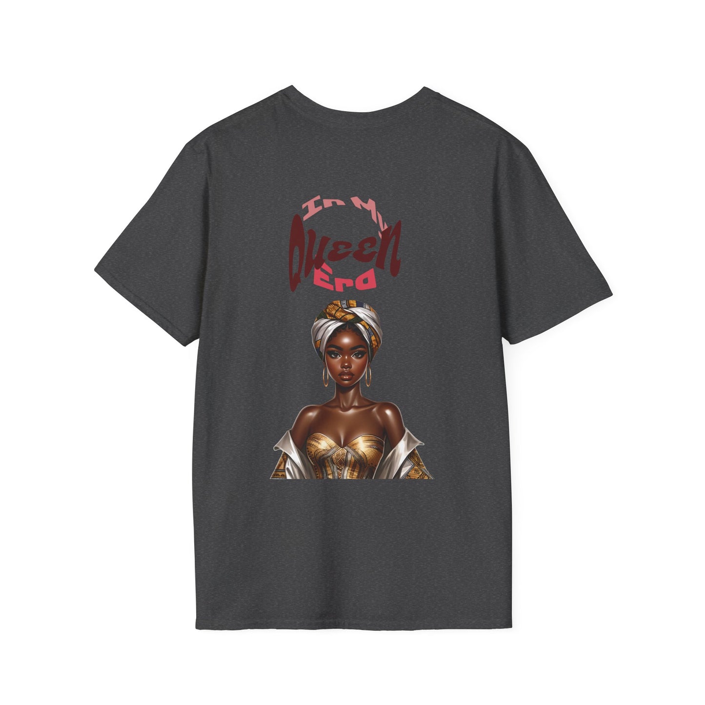 In My Queen Era T-Shirt – Afrocentric Black Queen Shirt – Melanin Pride Graphic Tee – African American Culture Top – Empowerment Shirt for Women