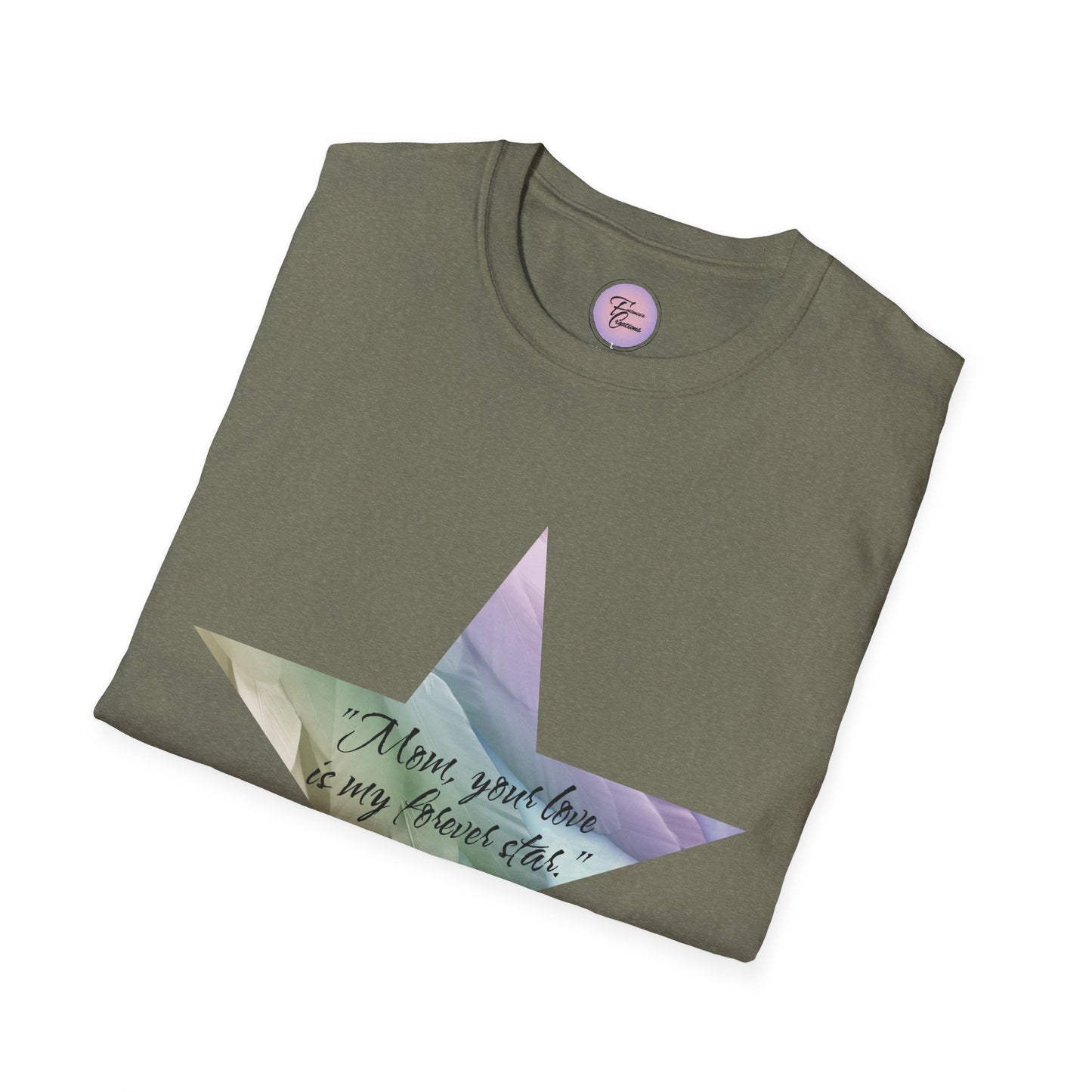 Mothers Sympathy Shirt, Mom Tribute Shirt, Mom Remembrance Shirt, Mothers Day Memorial Shirt, Angel Wings Shirt, Mother's Love Quote Shirt