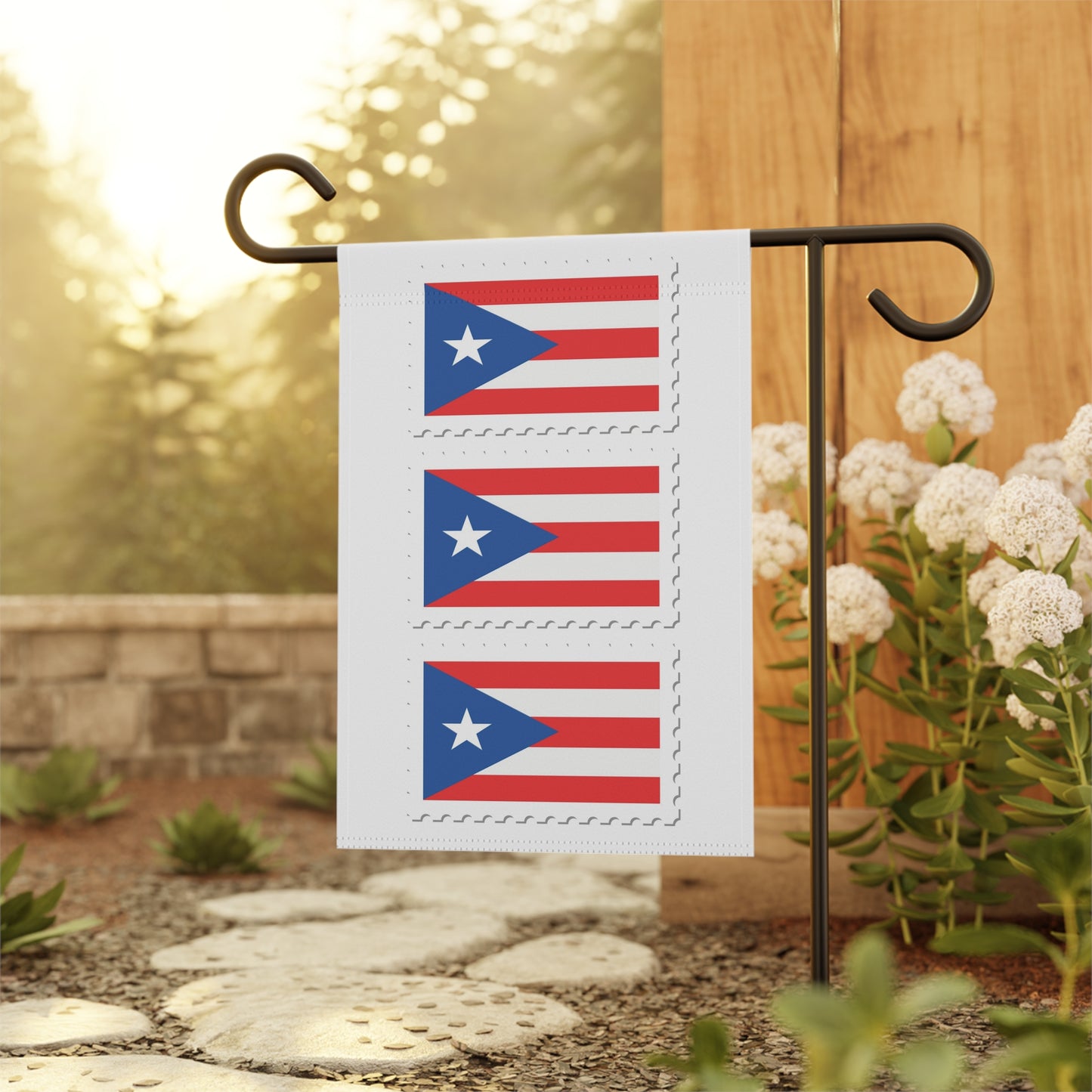 Puerto Rico House Banner, Puerto Rico Garden Banner, Puerto Rico Yard Flag, Puerto Rico Stamp Flag, Puerto Rico Flag Banner, Puerto Rico House Flag, Puerto Rico Garden Flag