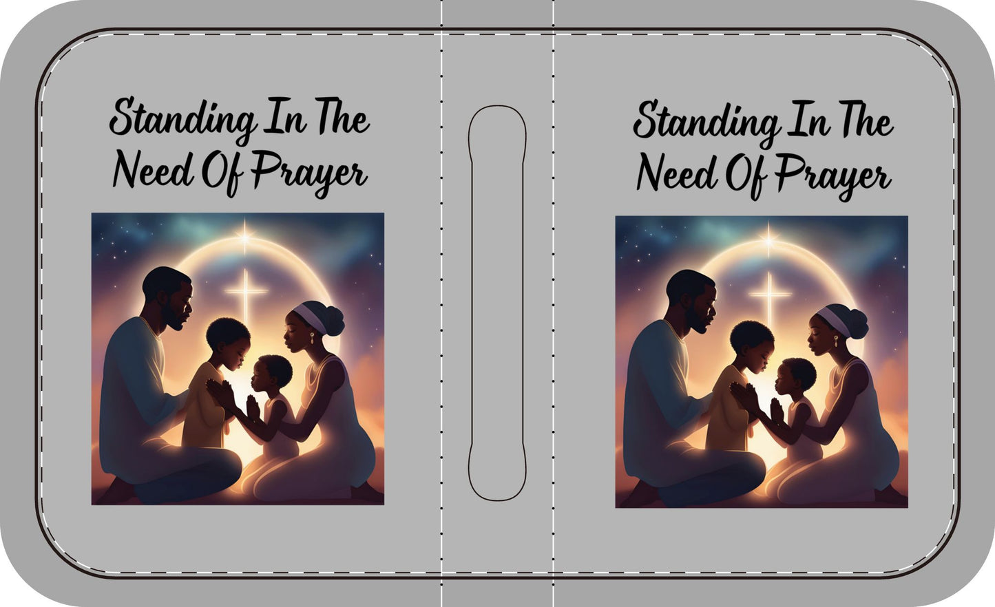 Standing In The Need Of Prayer Bible Cover, Bible Protector Case, Religious Book Cover, Prayer Bible Cover, Christian Bible Case,Bible Cover