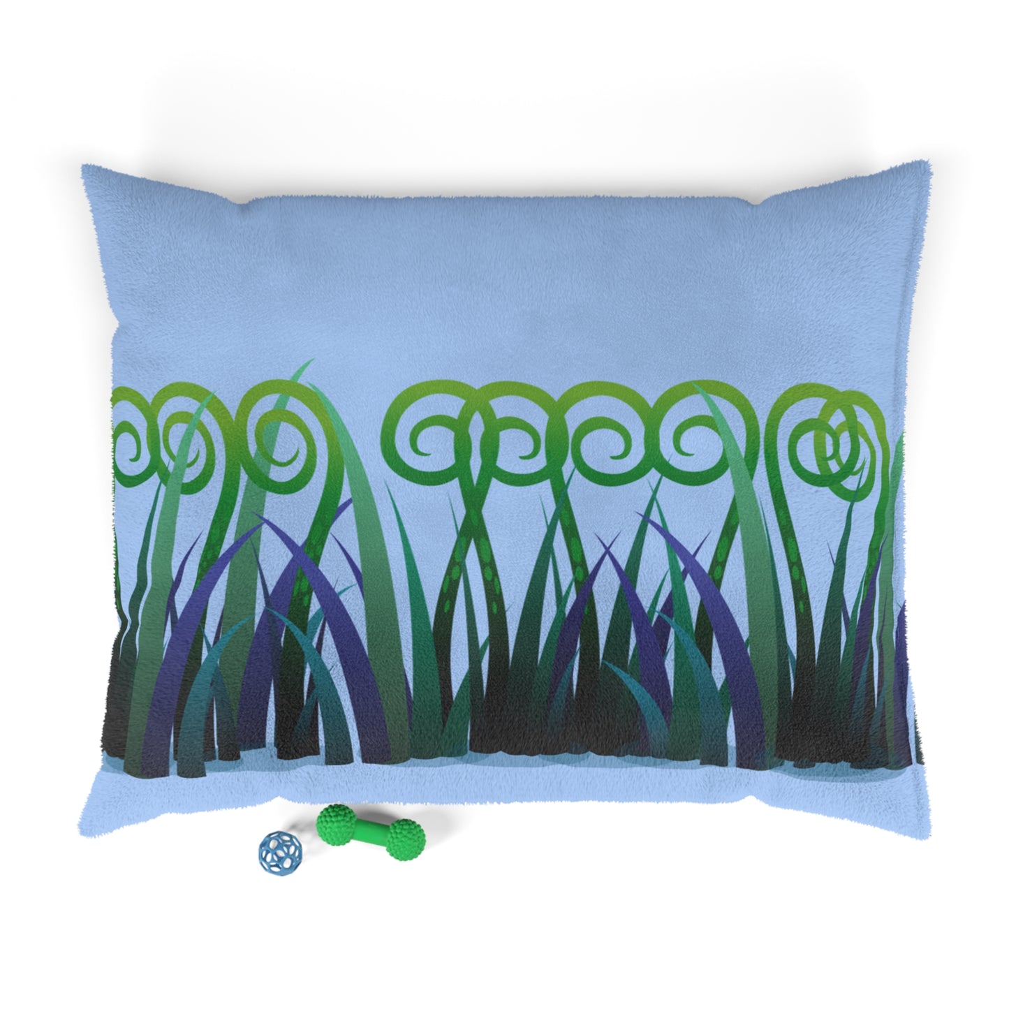 Pet BedBest Friend Pet Bed, Curly Grass Print Dog Bed, Pet Sleeping Pillow, Large Pillow Dog Bed, Pet Sleeping Bed, Dog Bed Pillow, Dog Bed Cushion