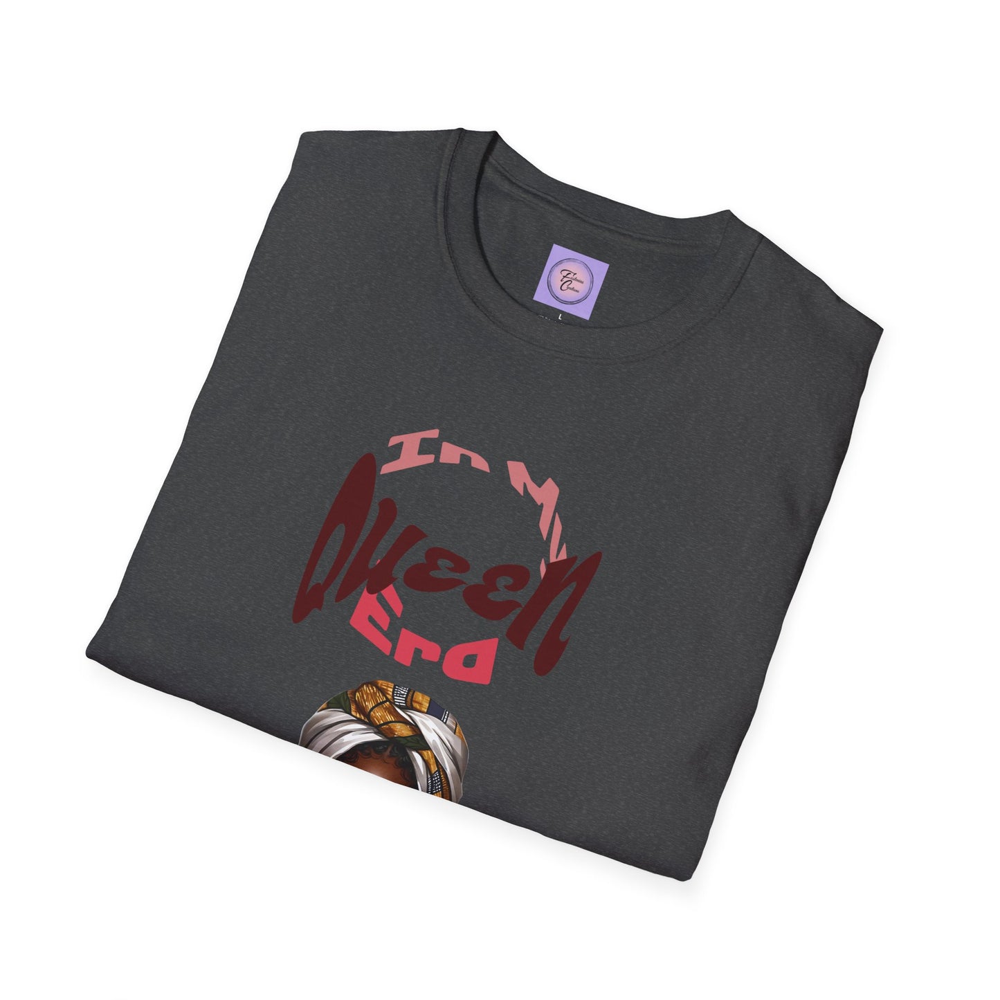 In My Queen Era T-Shirt – Afrocentric Black Queen Shirt – Melanin Pride Graphic Tee – African American Culture Top – Empowerment Shirt for Women