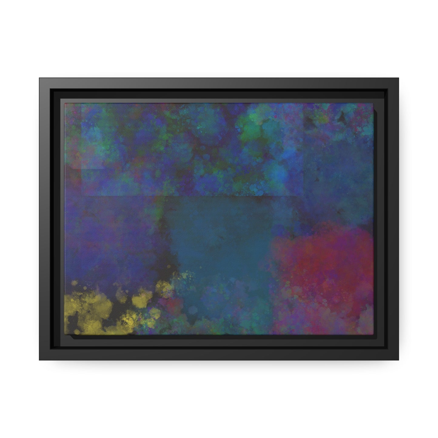 Multi Color Paint Splatter Canvas, Colorful Splotch Paint Art, Splatter Style Wall Art, Colorful Paint Splash, Abstract Paint Splash Print.