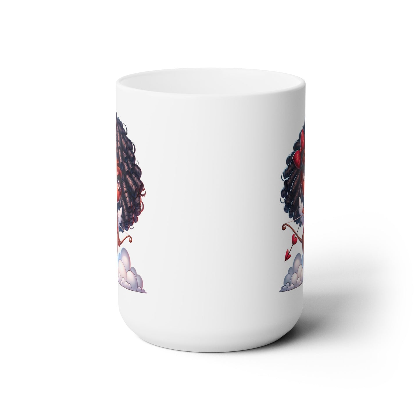 Double the taste of sweetness with this divine ceramic mug. This Valentine Sweetheart Mug is the perfect companion to your everyday drinking activities. Whether it's coffee, tea, hot chocolate etc. everything will taste better in this lead free mug.