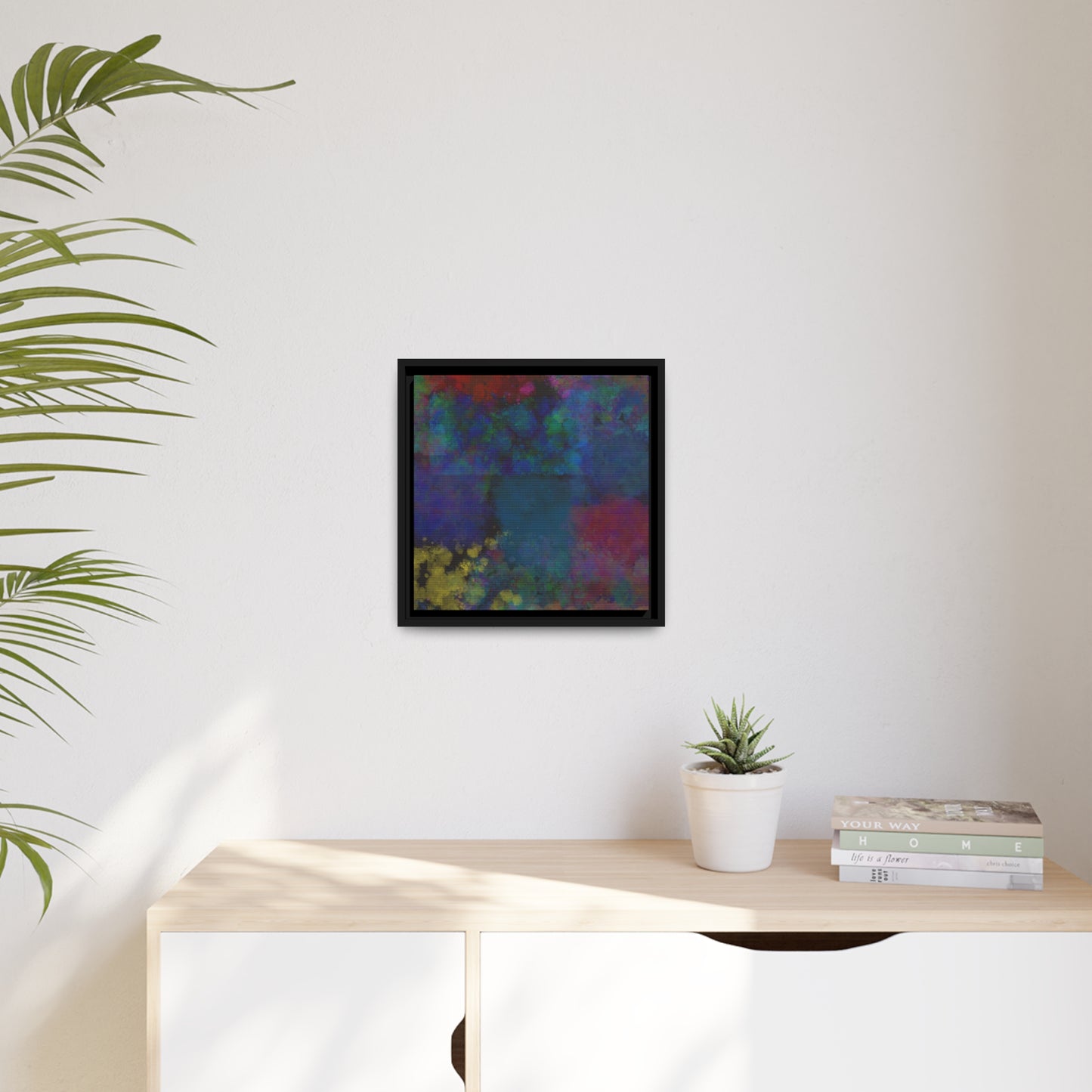 Multi Color Paint Splatter Canvas, Colorful Splotch Paint Art, Splatter Style Wall Art, Colorful Paint Splash, Abstract Paint Splash Print.