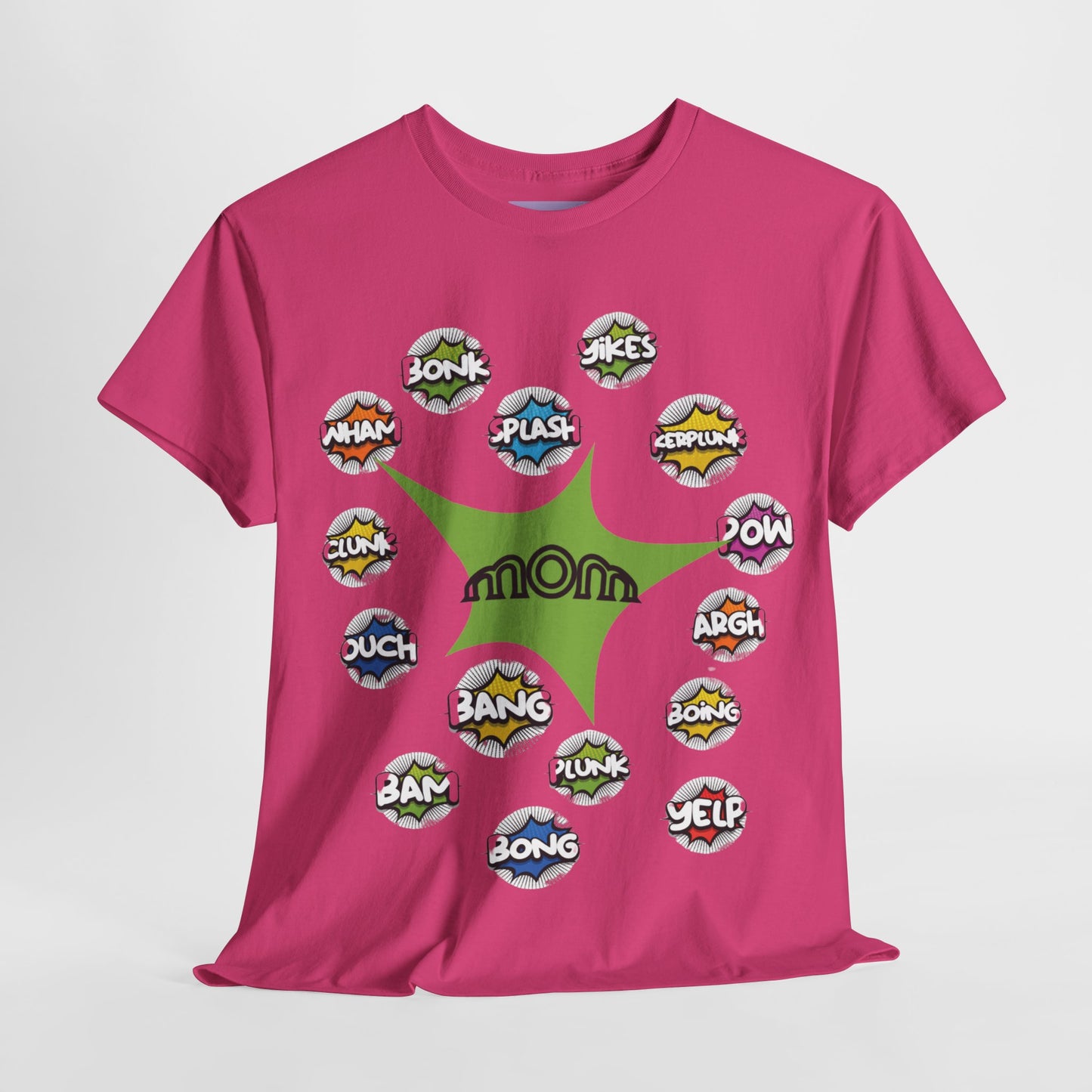 Comic Book Mom Tee, Super Mom Comic Tee, Mom Pop Art T Shirt, Action Bubble Shirt, Mom Comic Tee, Mother's Day Word Tee, Mom Word Tee.