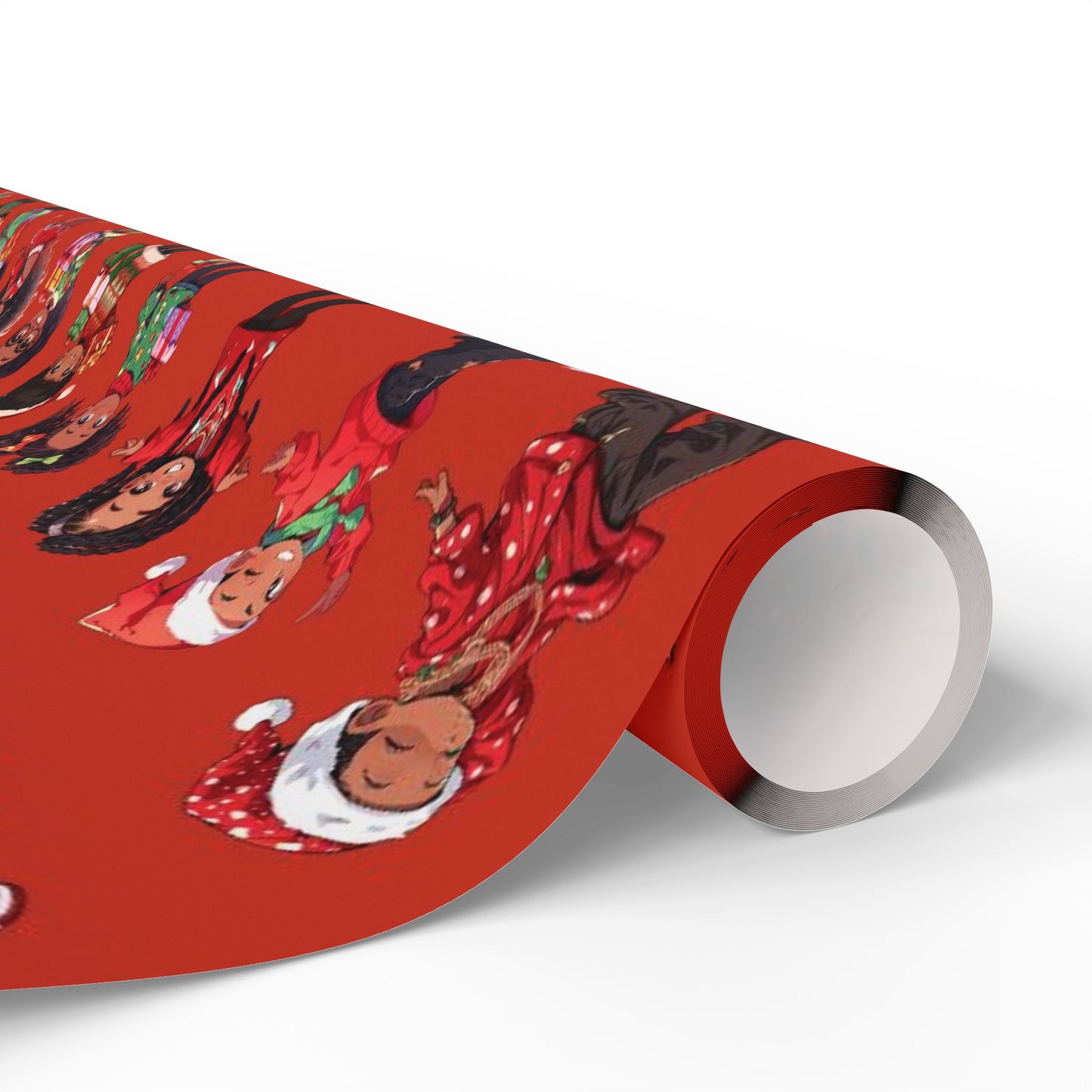 Afrocentric Holiday Paper, Cultural Christmas Wrapping Paper, Diverse Wrapping Paper, African American Christmas Wrapping Paper, Cultural Gift Wrap, Afrocentric Wrap, Children Christmas Wrapping Paper, Ethnic Gift Wrap