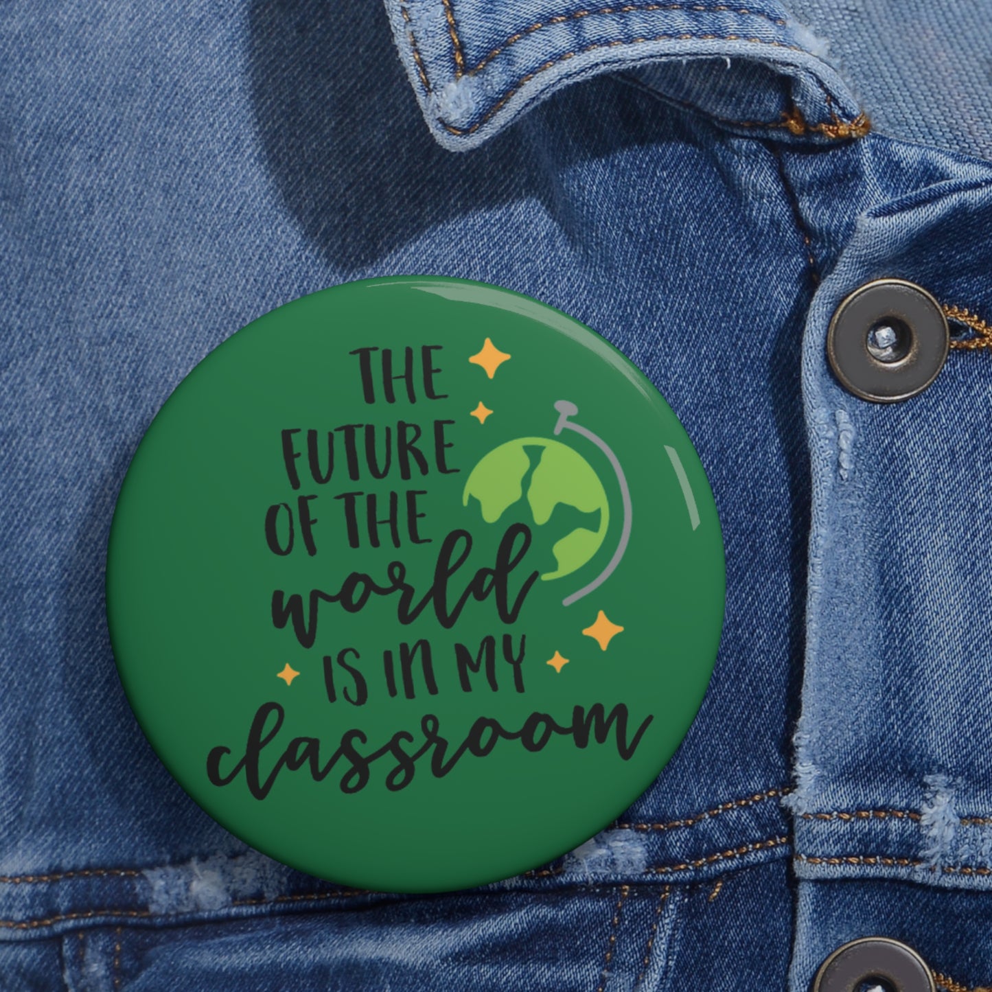 Teacher Motivational Pin