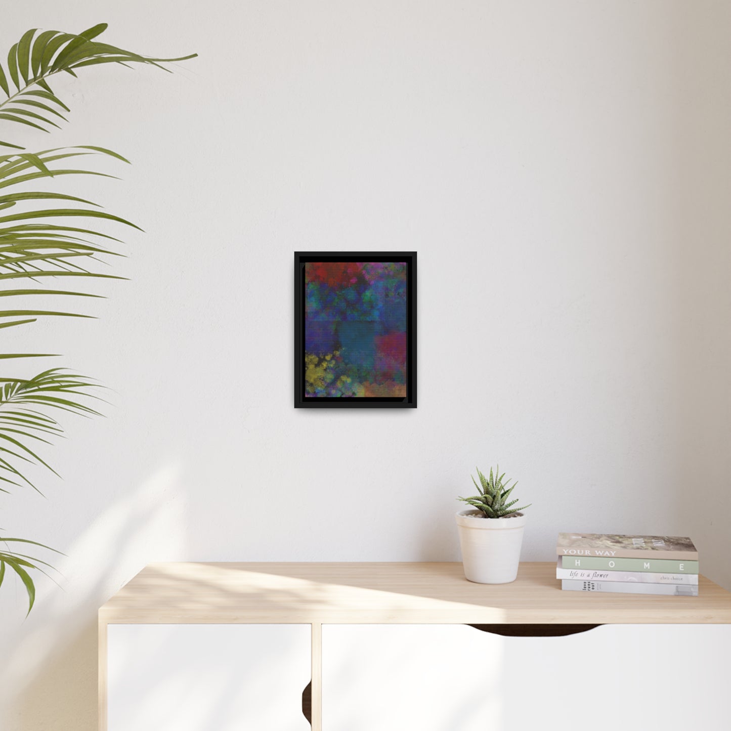 Multi Color Paint Splatter Canvas, Colorful Splotch Paint Art, Splatter Style Wall Art, Colorful Paint Splash, Abstract Paint Splash Print.