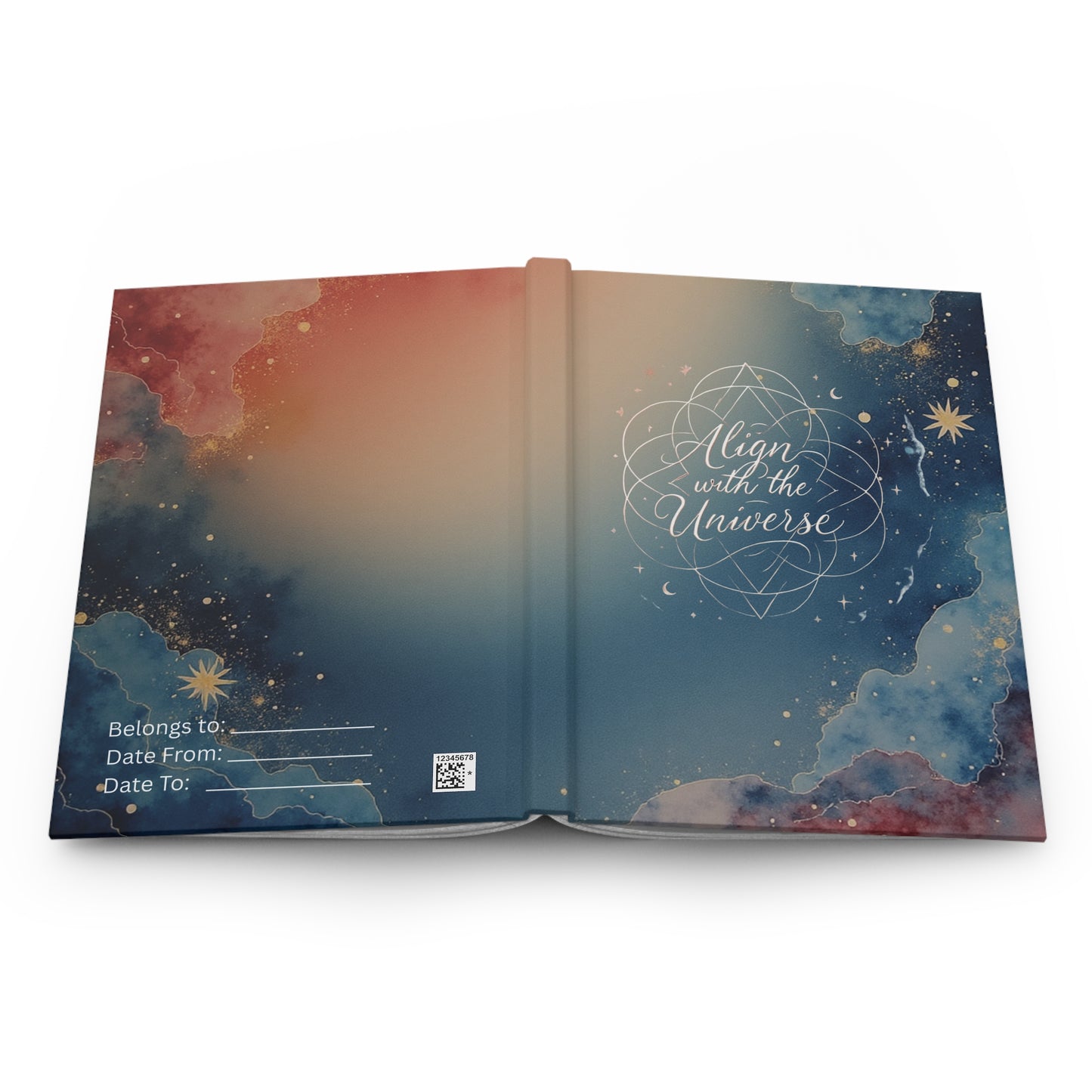 Align With The Universe Journal | Celestial Writing Book