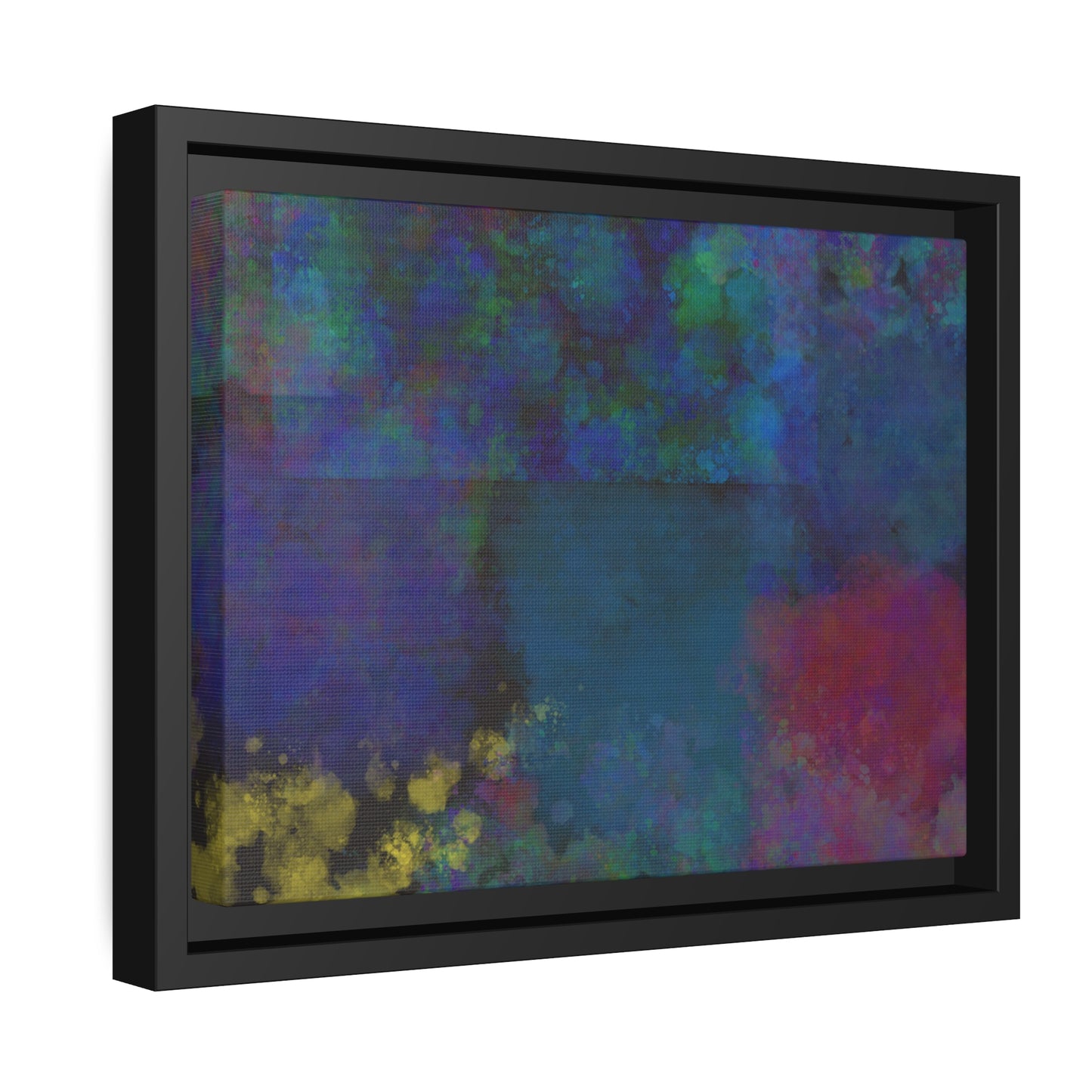 Multi Color Paint Splatter Canvas, Colorful Splotch Paint Art, Splatter Style Wall Art, Colorful Paint Splash, Abstract Paint Splash Print.