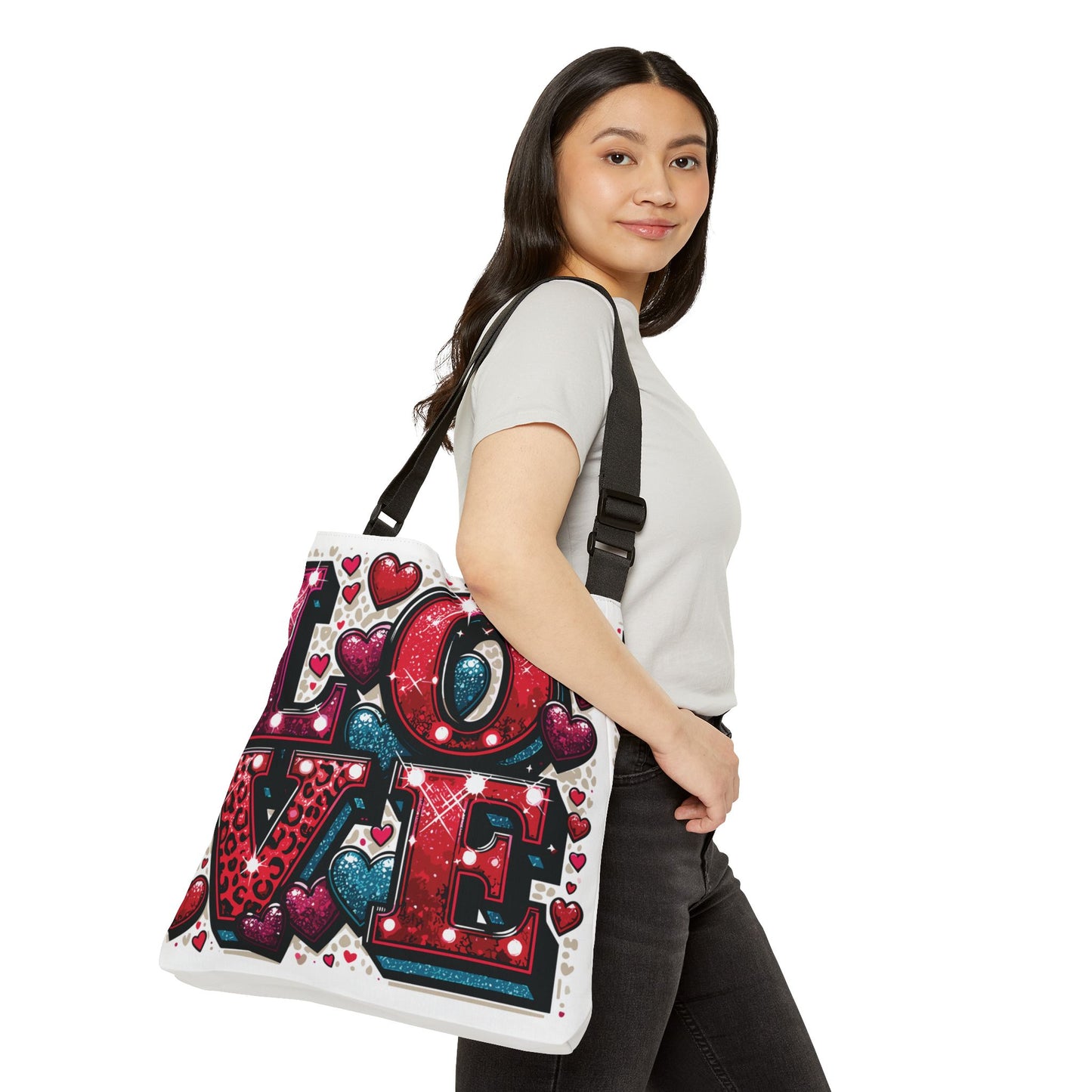 Love Hearts Tote Bag