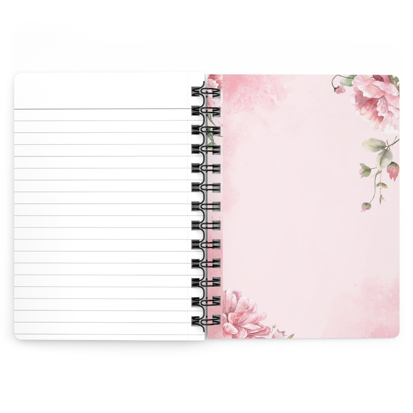 Women Work Diary, Women Floral Writing Book, Floral Cover Diary, Strong Women Notebook, Women Spiral Diary, African American Journal.