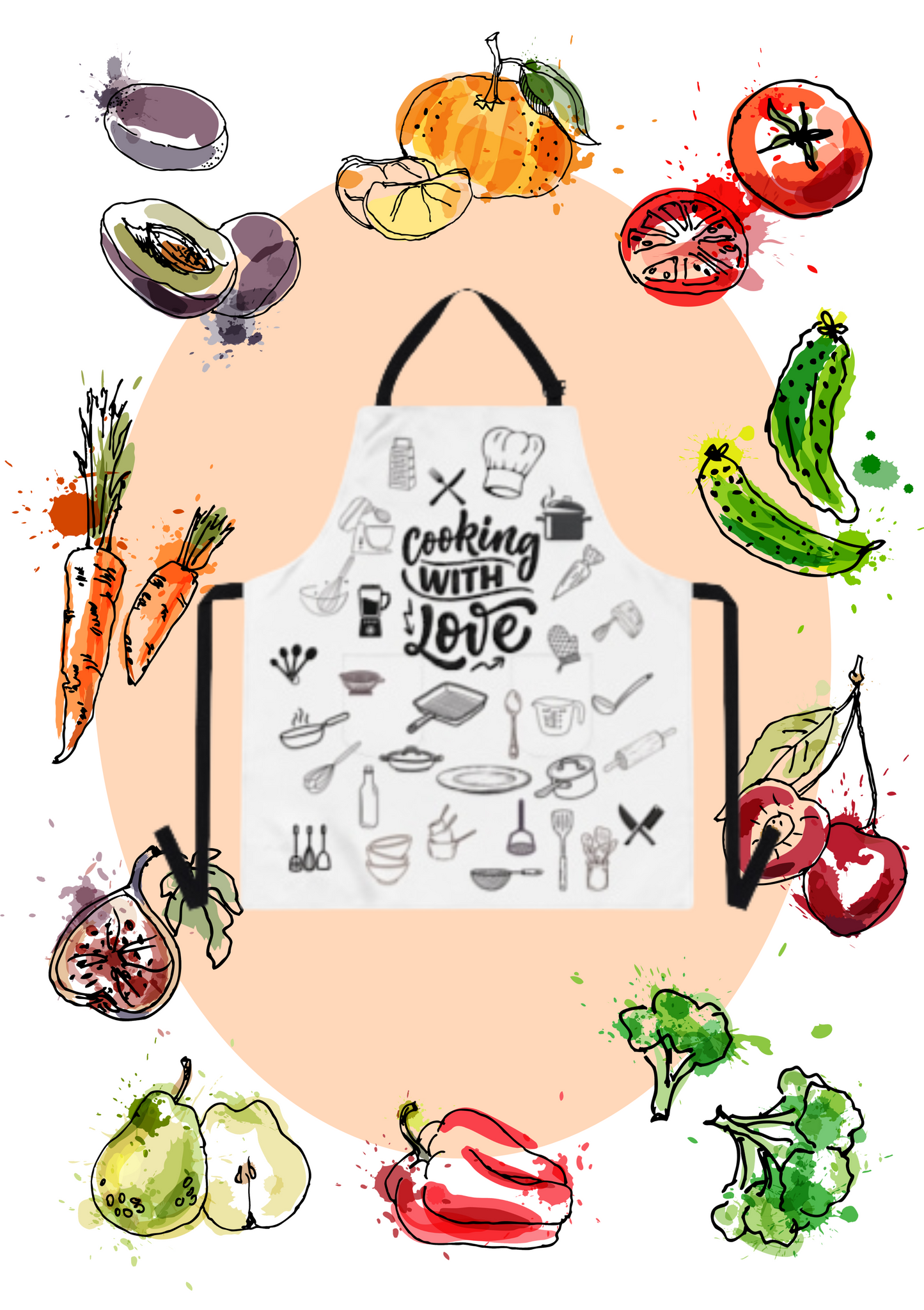Cooking With Love Apron