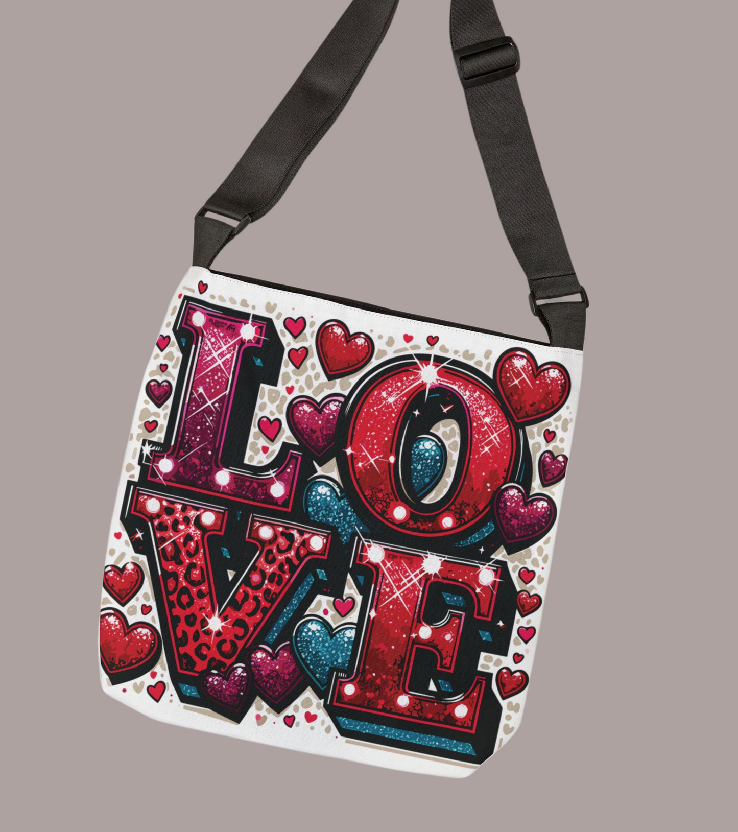 Love Hearts Tote Bag