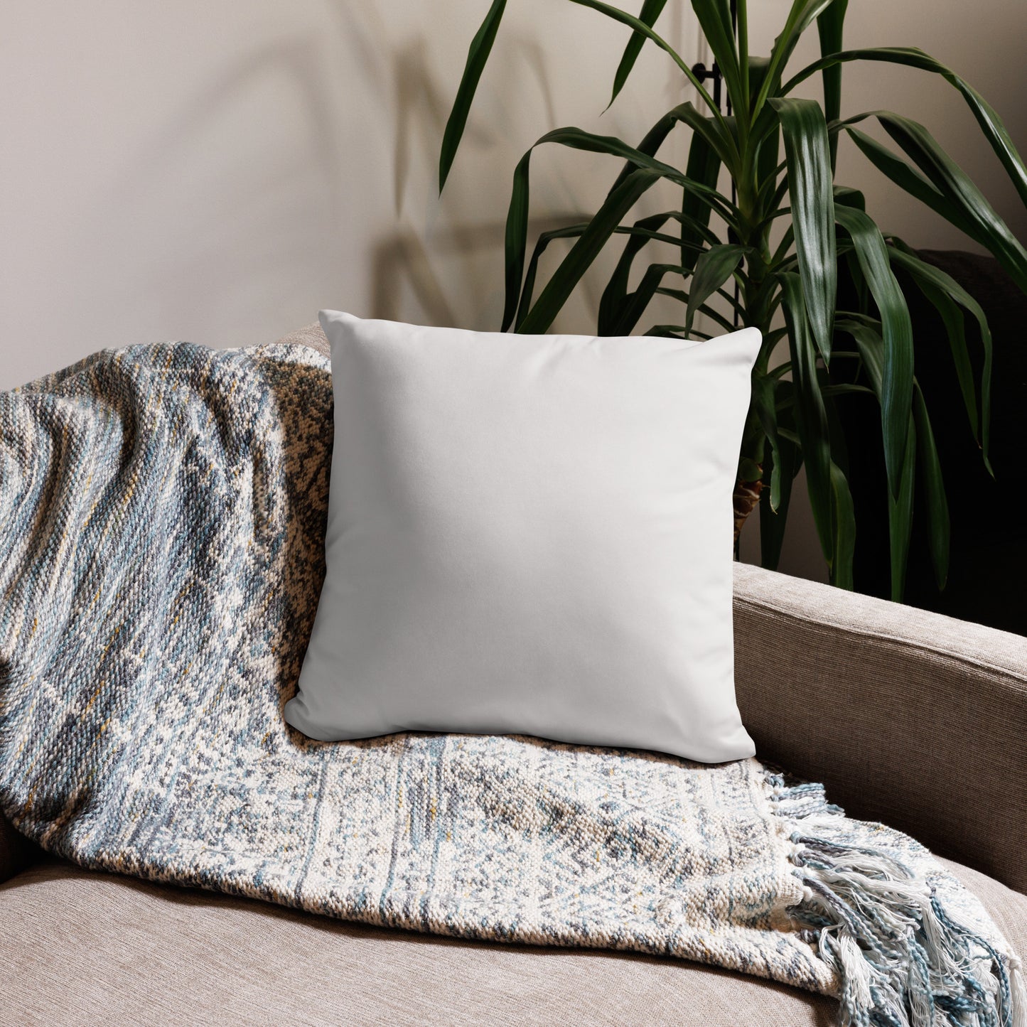 Thumb Print Heart Pillow