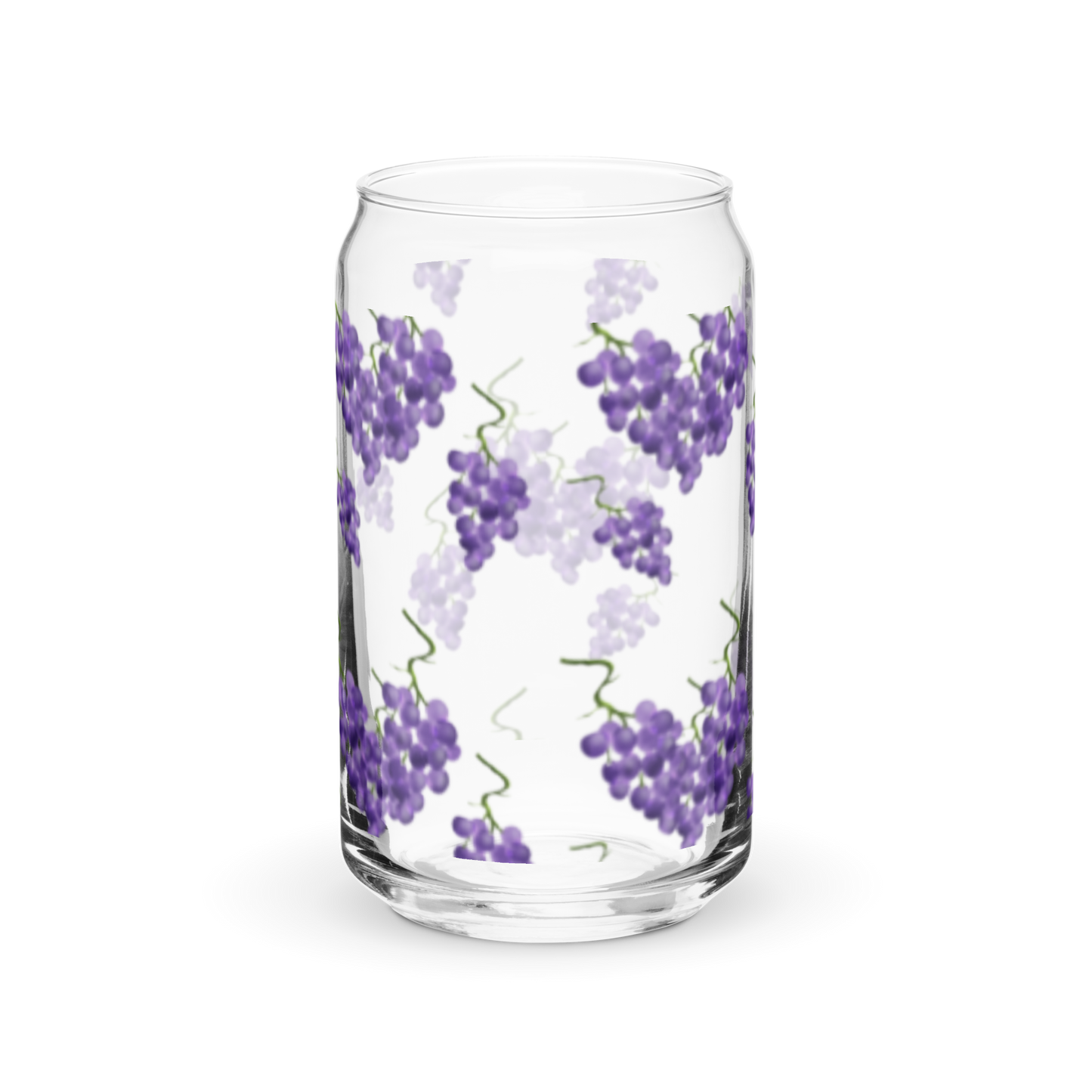 Can-shaped glass