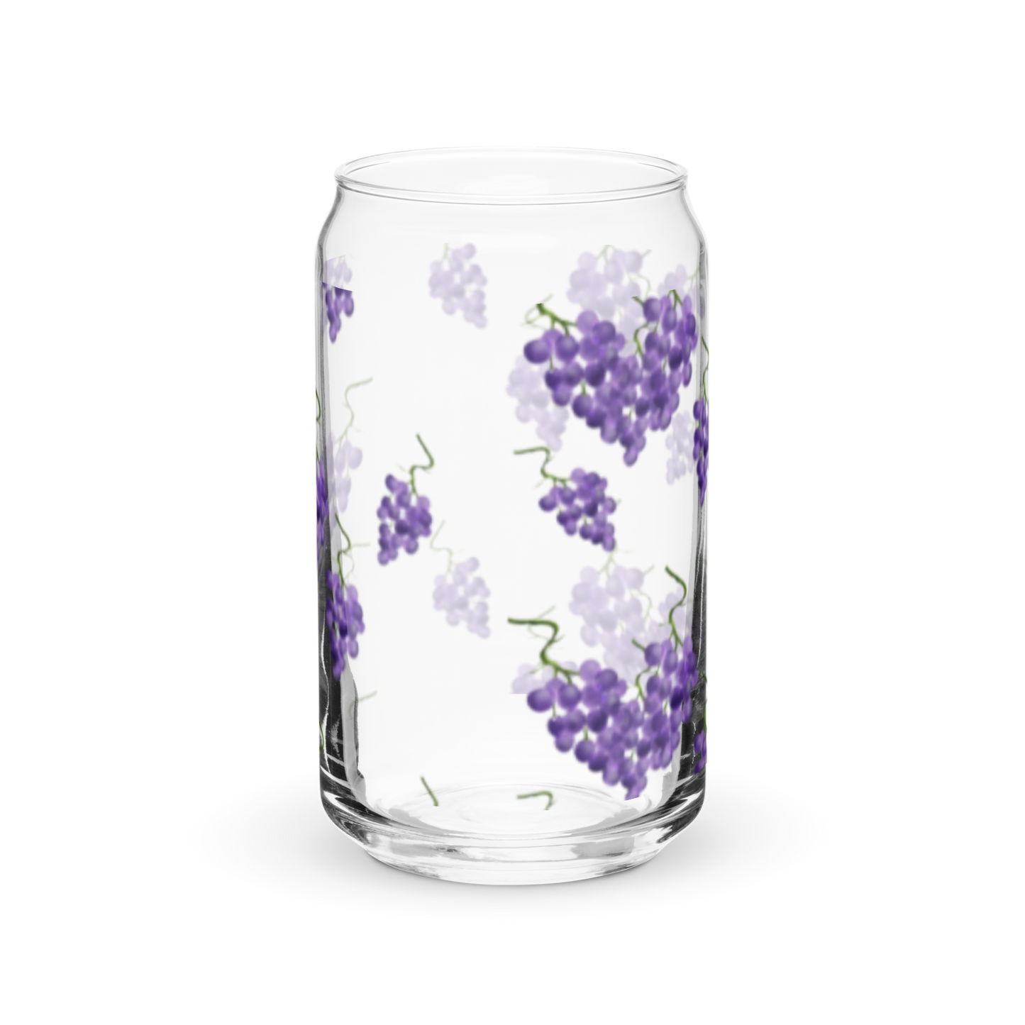 Can-shaped glass