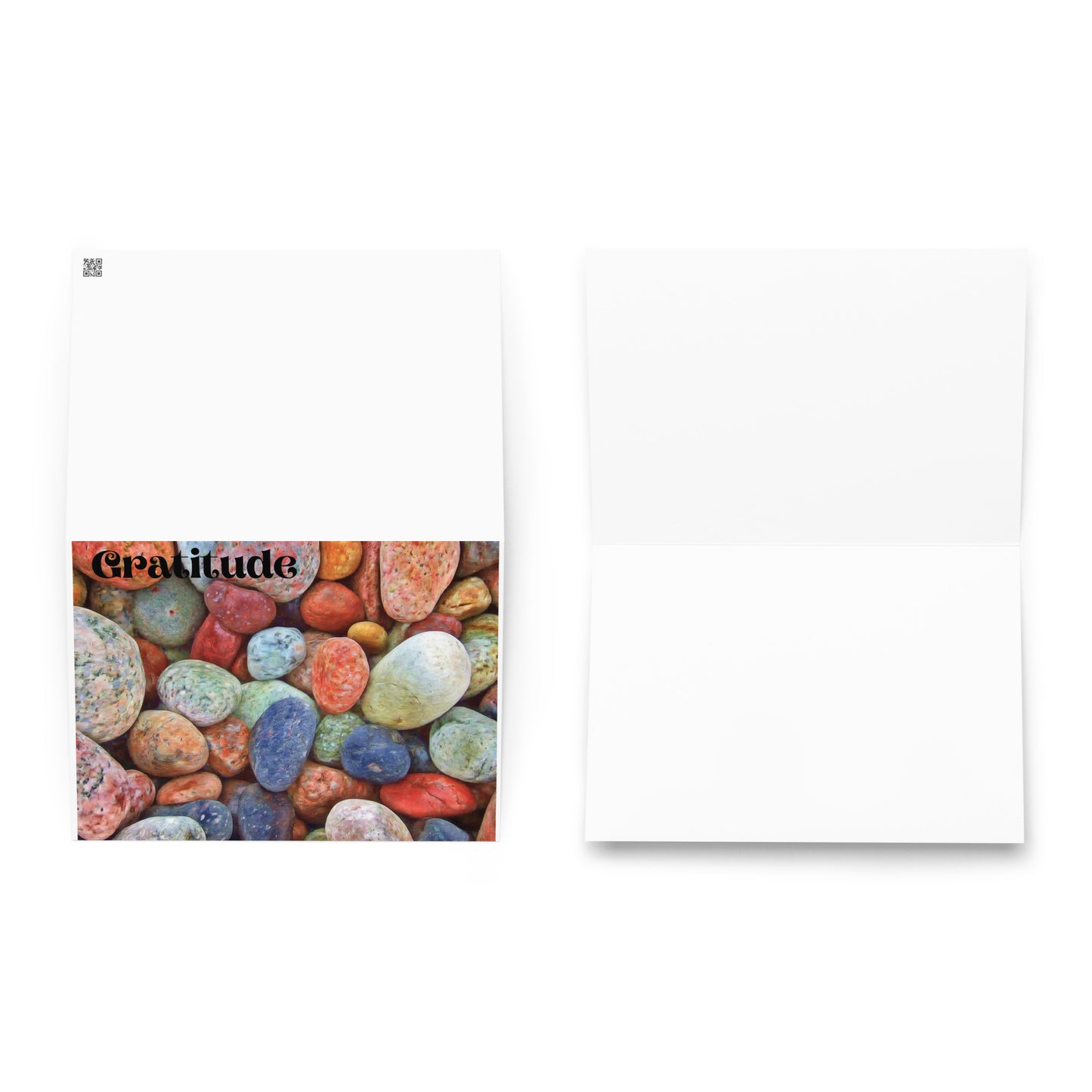 Greeting card with cute graphic