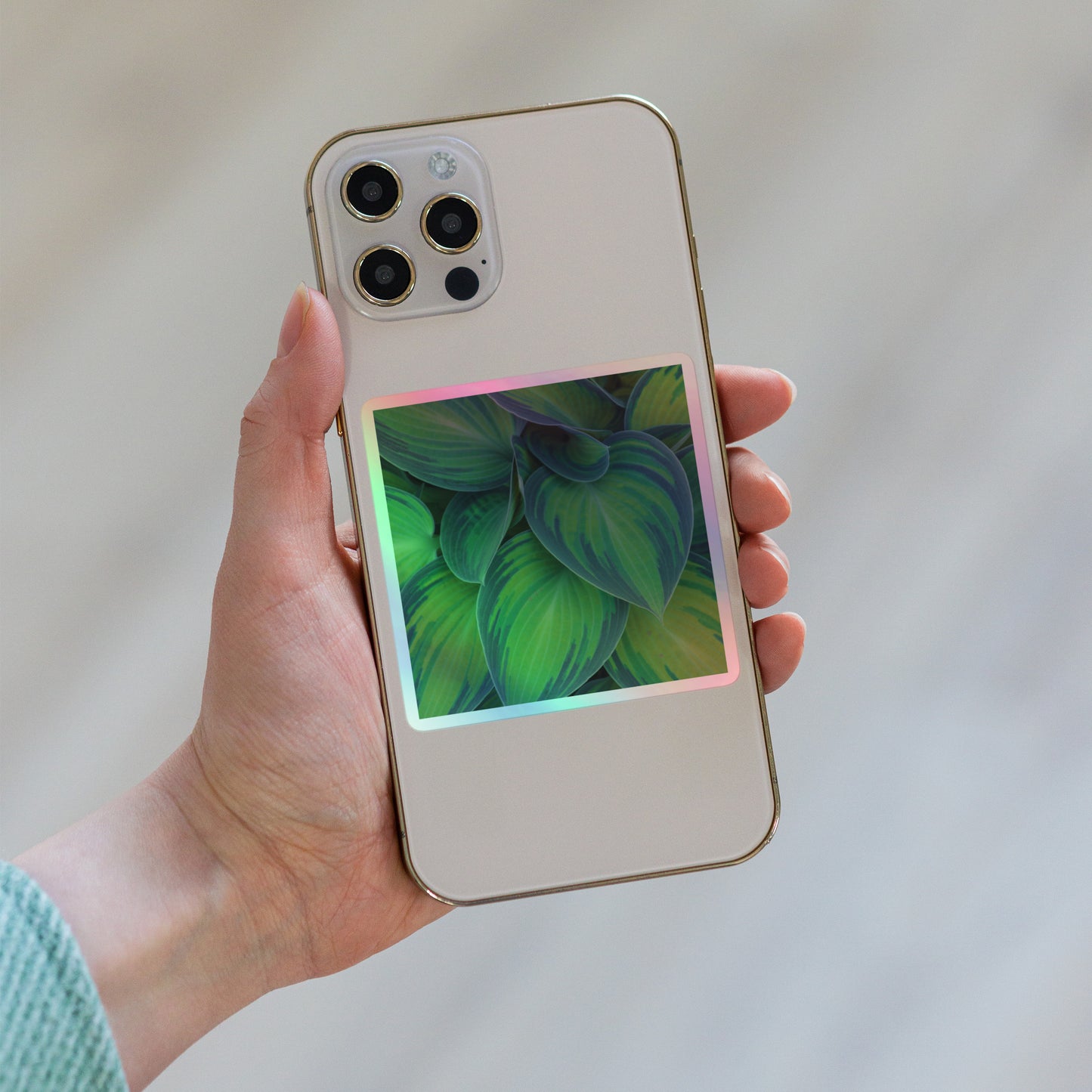 Holographic stickers