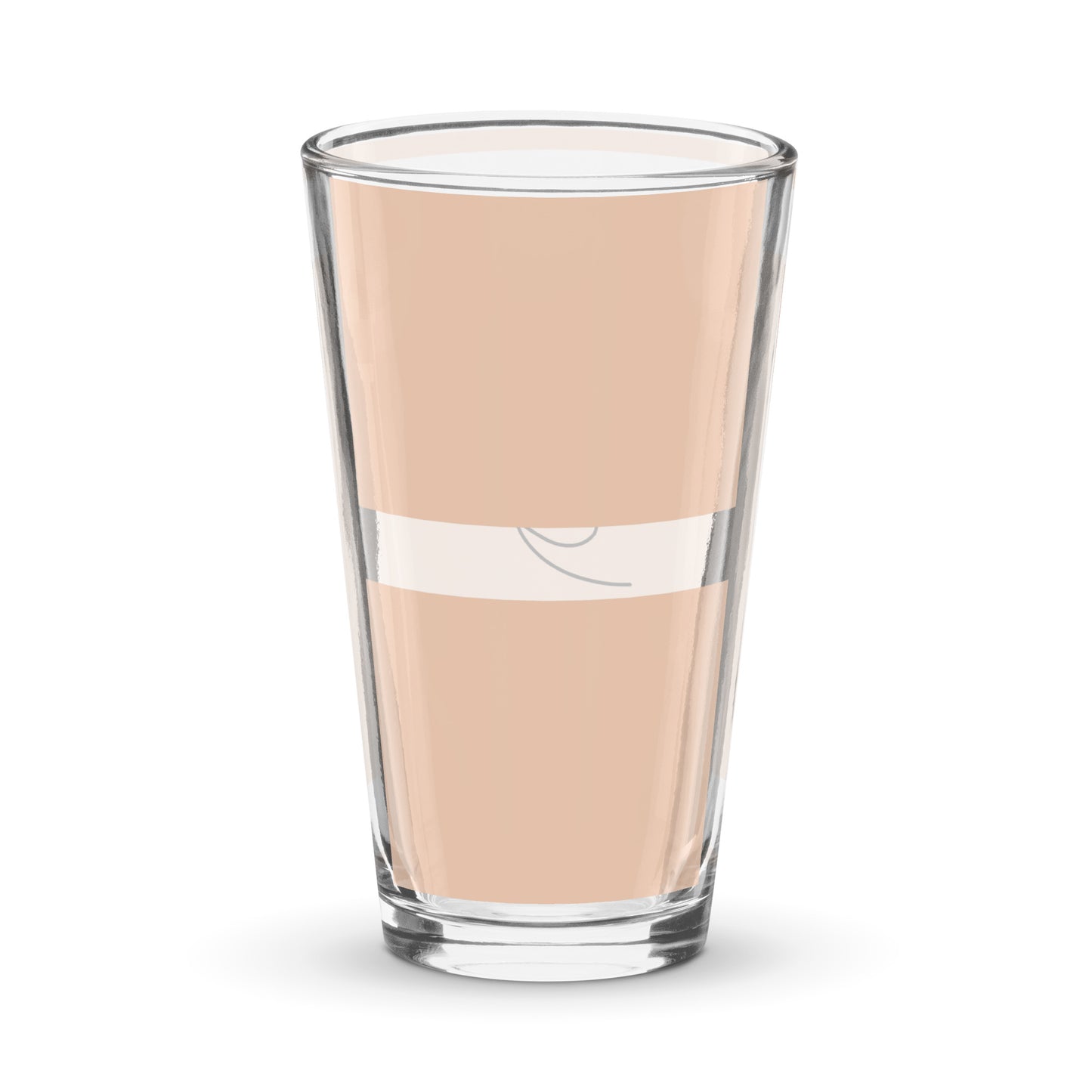 Shaker pint glass