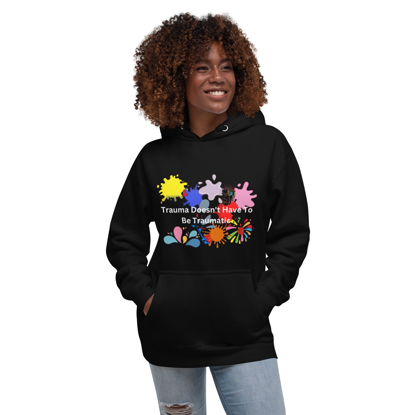 Unisex Hoodie With Bold Statement