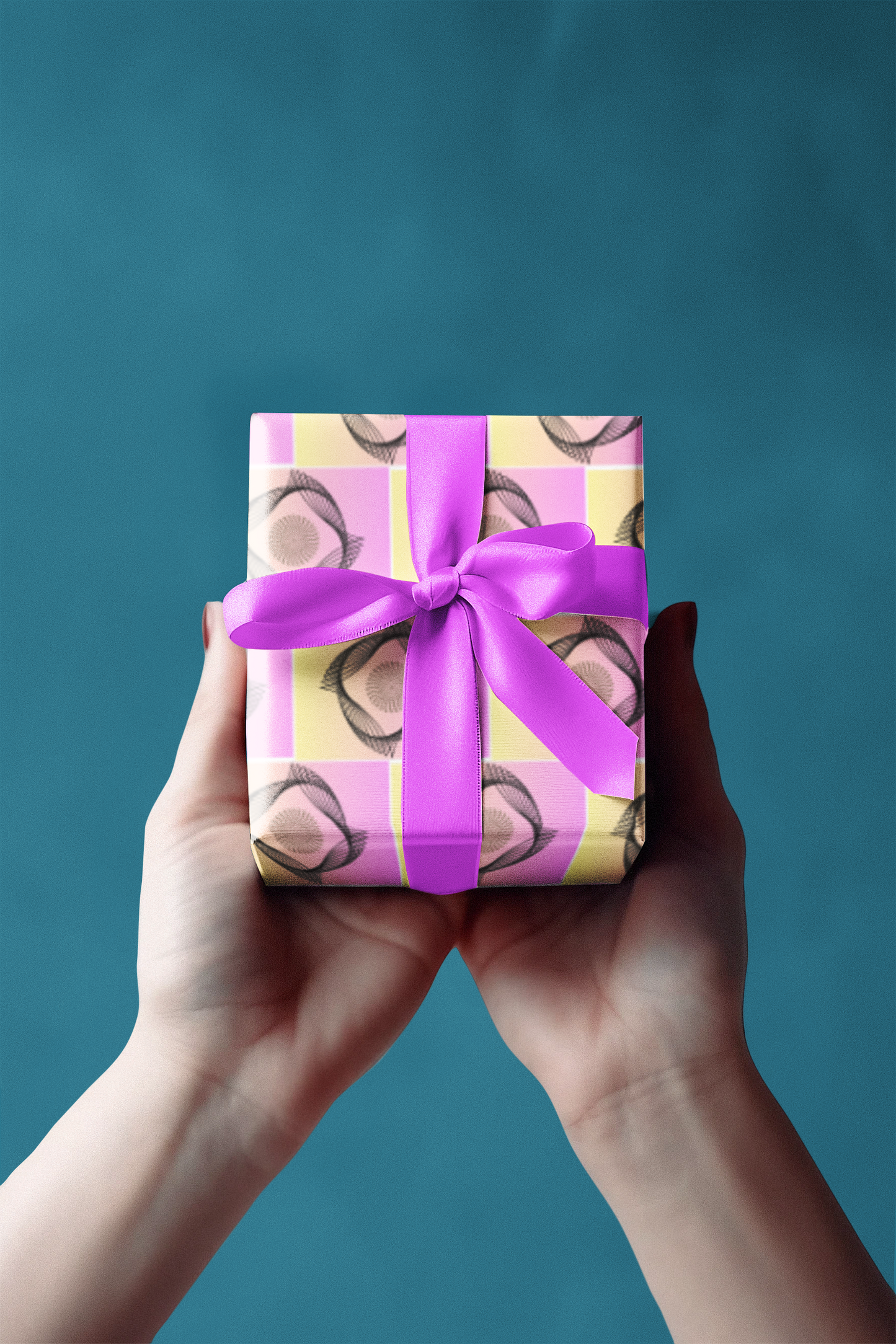 Wrapping Paper Sheets With Vivid Design