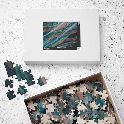 Sandy Puzzle, Water Jigsaw, Green Windy Puzzle, Creatives Cool Puzzle, Cool Jigsaw Puzzle, Abstract Art Puzzle, Artistic Jigsaw Puzzle
