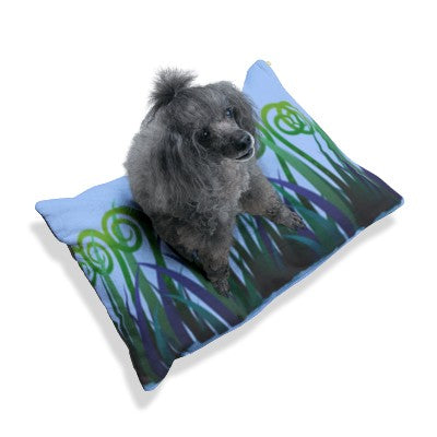 Pet BedBest Friend Pet Bed, Curly Grass Print Dog Bed, Pet Sleeping Pillow, Large Pillow Dog Bed, Pet Sleeping Bed, Dog Bed Pillow, Dog Bed Cushion