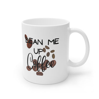 Bean Me Up Mug, Morning Bean Coffee Mug, My Bean Mug, Coffee Bean Drinking Mug, Bean Coffee Mug, Bean Coffee Cup, Coffee Bean Cup.