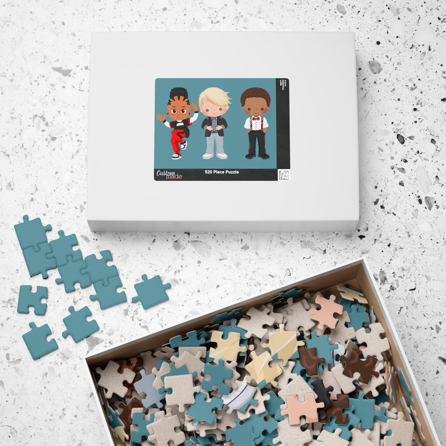Brothers Jigsaw, African American Boys Puzzle, School Boy Puzzle, Friends Jigsaw, Playful Jigsaw, Jigsaw Puzzle For Boys, Boys Jigsaw Puzzle