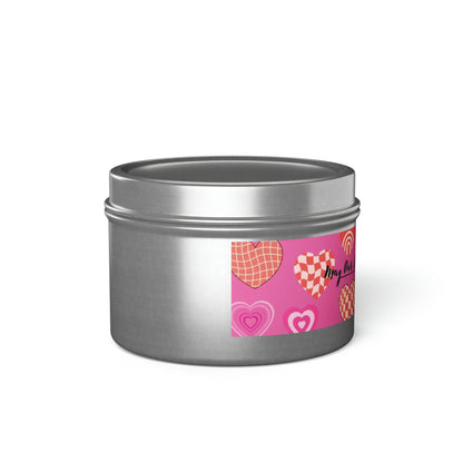 Love Themed Scented Tin Candles