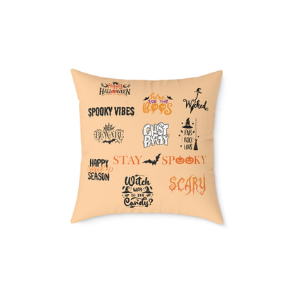 Halloween Phase Pillow, Halloween Quote Pillow, Festive Halloween Pillow, Halloween Deco Pillow, Halloween Couch Pillow,