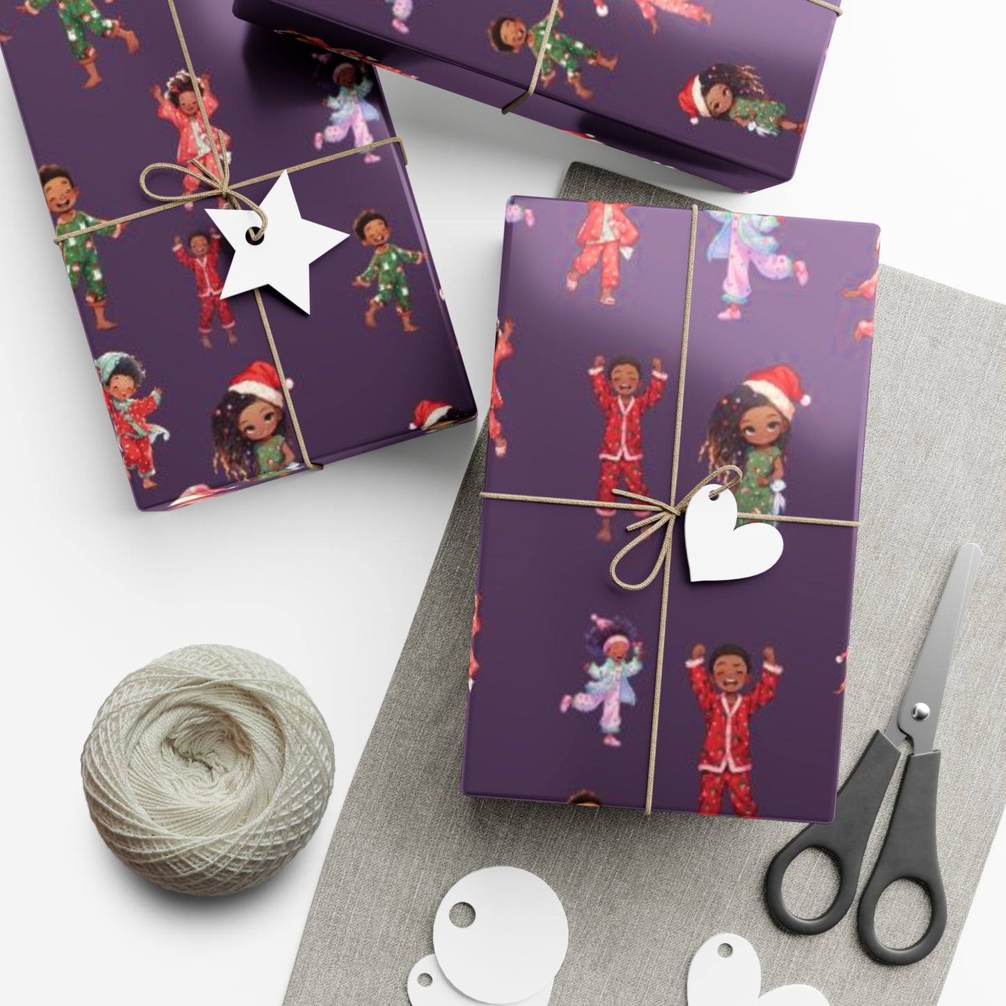 Christmas Joy Kids Wrapping Paper