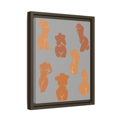 Abstract Female Body Line Art Print Feminine Body Shapes Wall Art Minimalist Woman Form Illustration Boho Nude Figure Decor