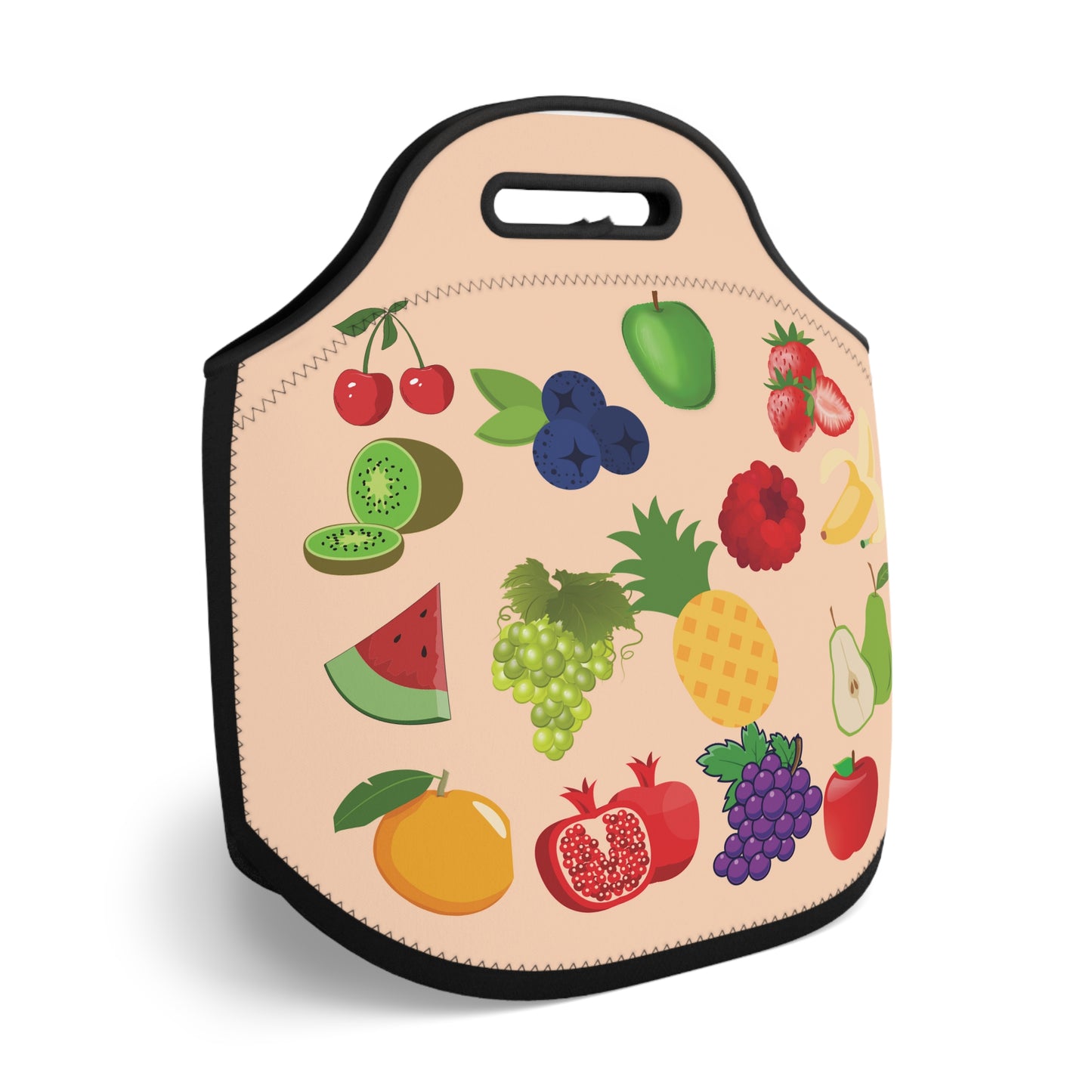 Neoprene Lunch Bag, Food Bag, Decorative Lunch Bag