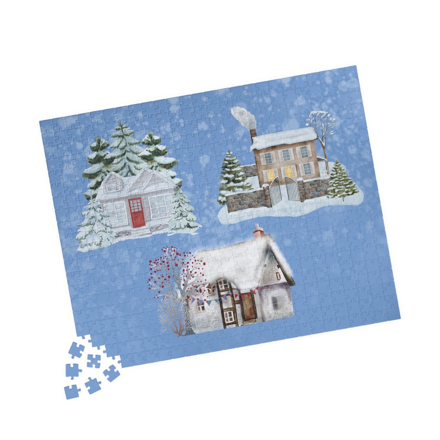 Puzzle - Xmas Houses Christmas Village