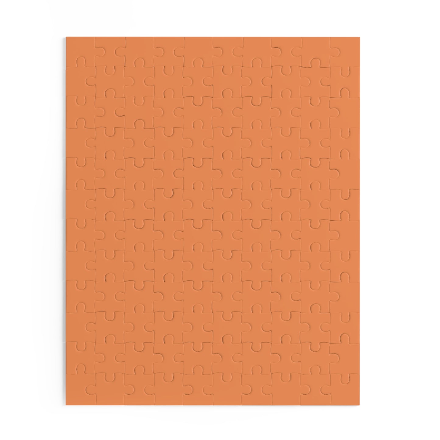 Solid Color Jigsaw Puzzle, Expert Puzzle Challenge, Single Color Jigsaw Puzzle, Minimalist Orange Puzzle, Tricky Adult Puzzle, Impossible Jigsaw Puzzle, Orange Brain Teaser, Challenge Puzzle
