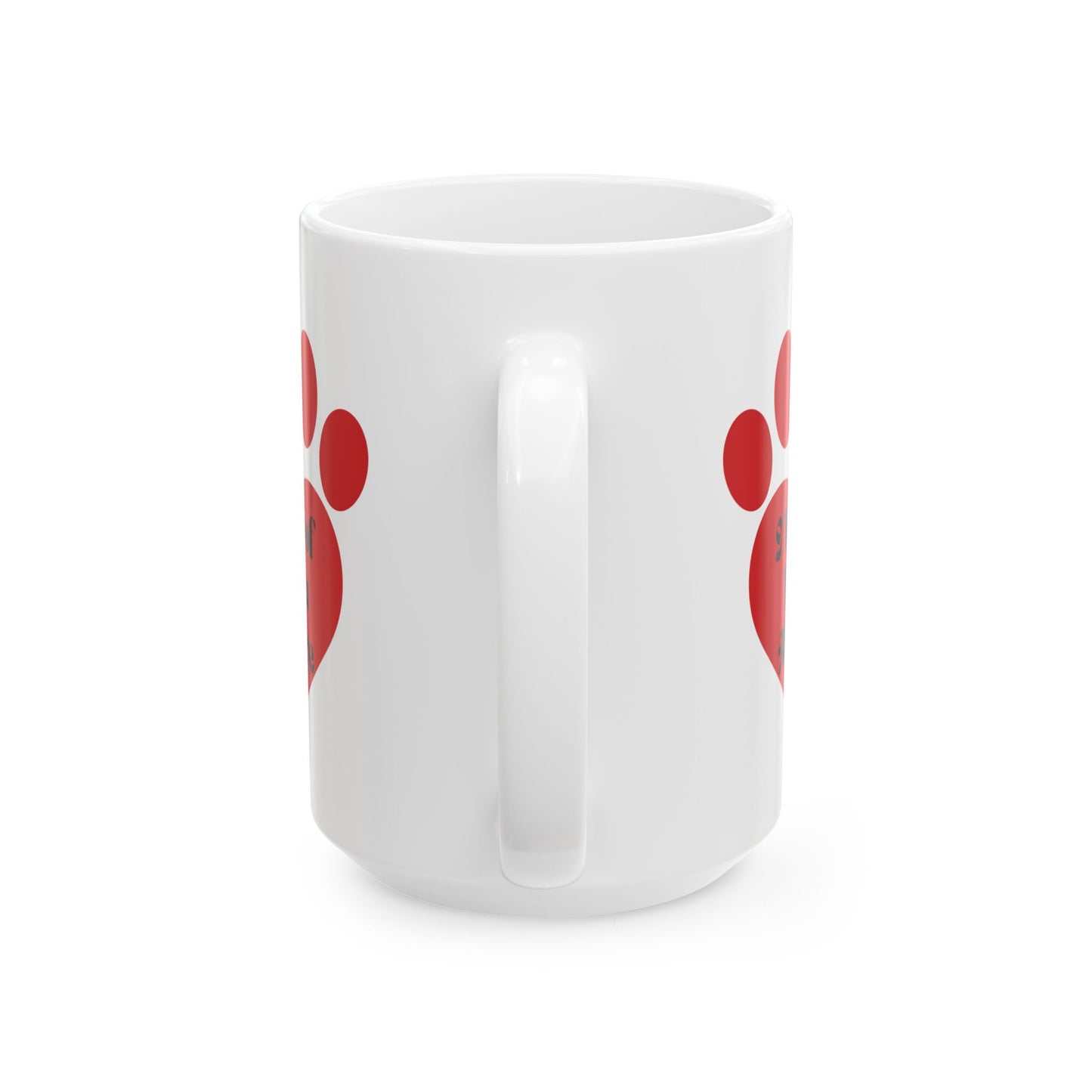 Dog Slogan Mug, I Woof You More Mug, Dog Word Mug, Heart Paw Print mug, heart Paw Print Mug, Paw Print Heart Mug, Dog Paw heart Mug, Dog Paw Ceramic Mug, Dog Paw Coffee Mug