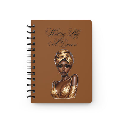 My Queen Journal, Black Girl Magic Writing Book, Mom Writing Book, Queen Spiral Journal, Queen Spiral Notebook, Queen Notebook, African American Queen Notebook, Black Women Writing Journal,  Inspirational Writing Journal,