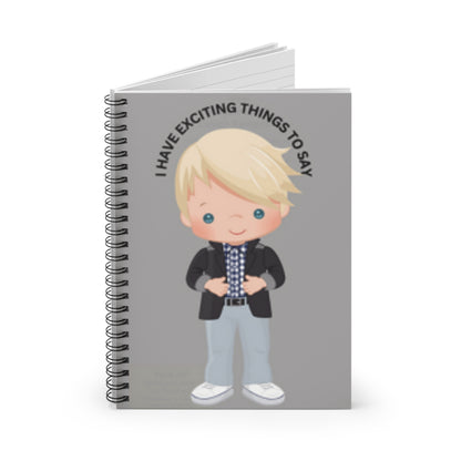 Kids Creativity Journal | Boys Writing Notebook