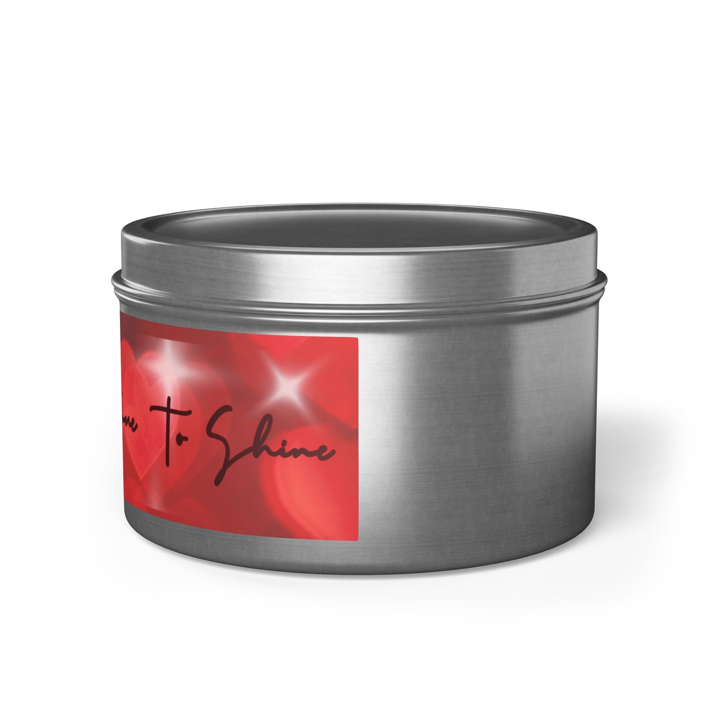 May Our Love Continue To Shine, Romantic Scented Candle in Tin | Valentine's Gift, Anniversary, Couple Keepsake