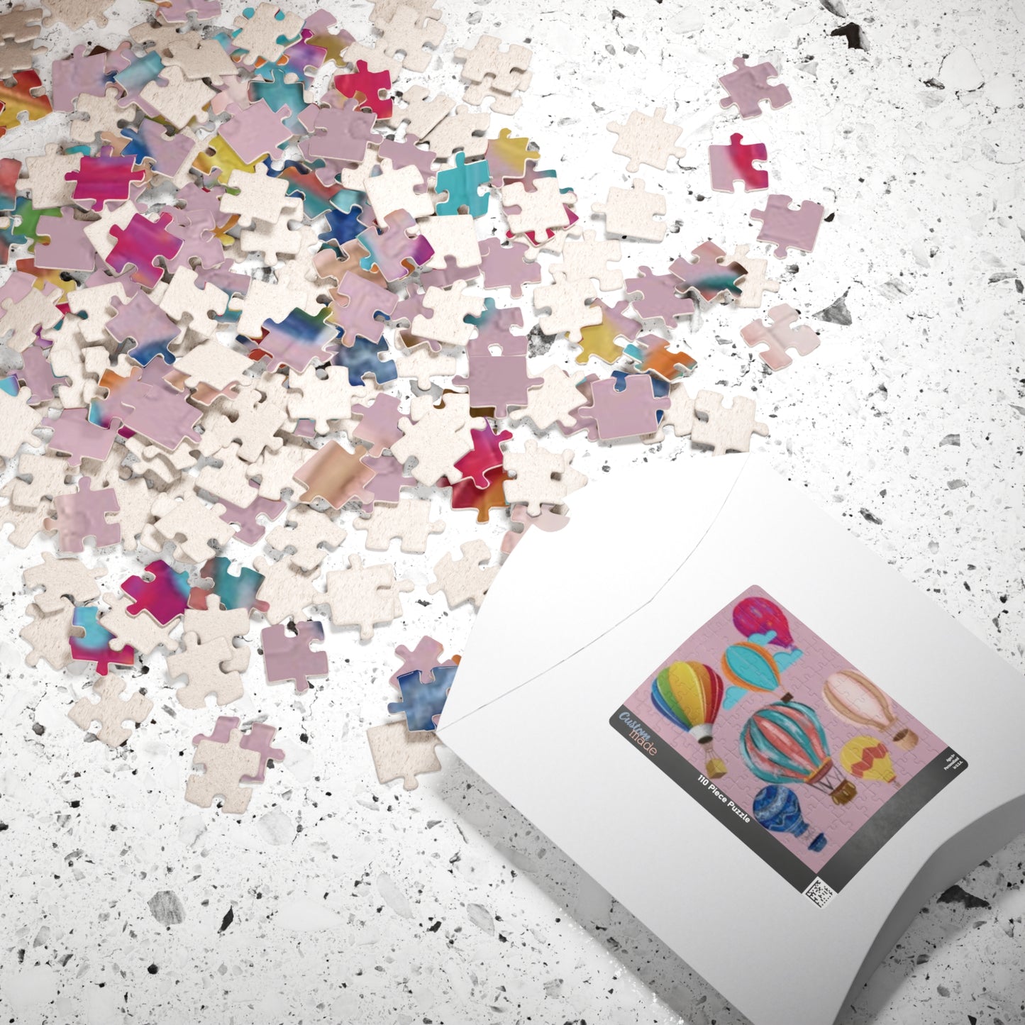 Kids Balloon Puzzle, Balloon Jigsaw Puzzle, Hot Air Balloon Puzzle, Hot Air Balloon Festival, Whimsical Puzzle, Relaxation Puzzle
