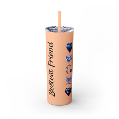 Bestest Friend Tumbler, Matching Bestie Tumbler,  Special Friend Tumbler, Emotional Support Cup, Great Friend Tumbler,