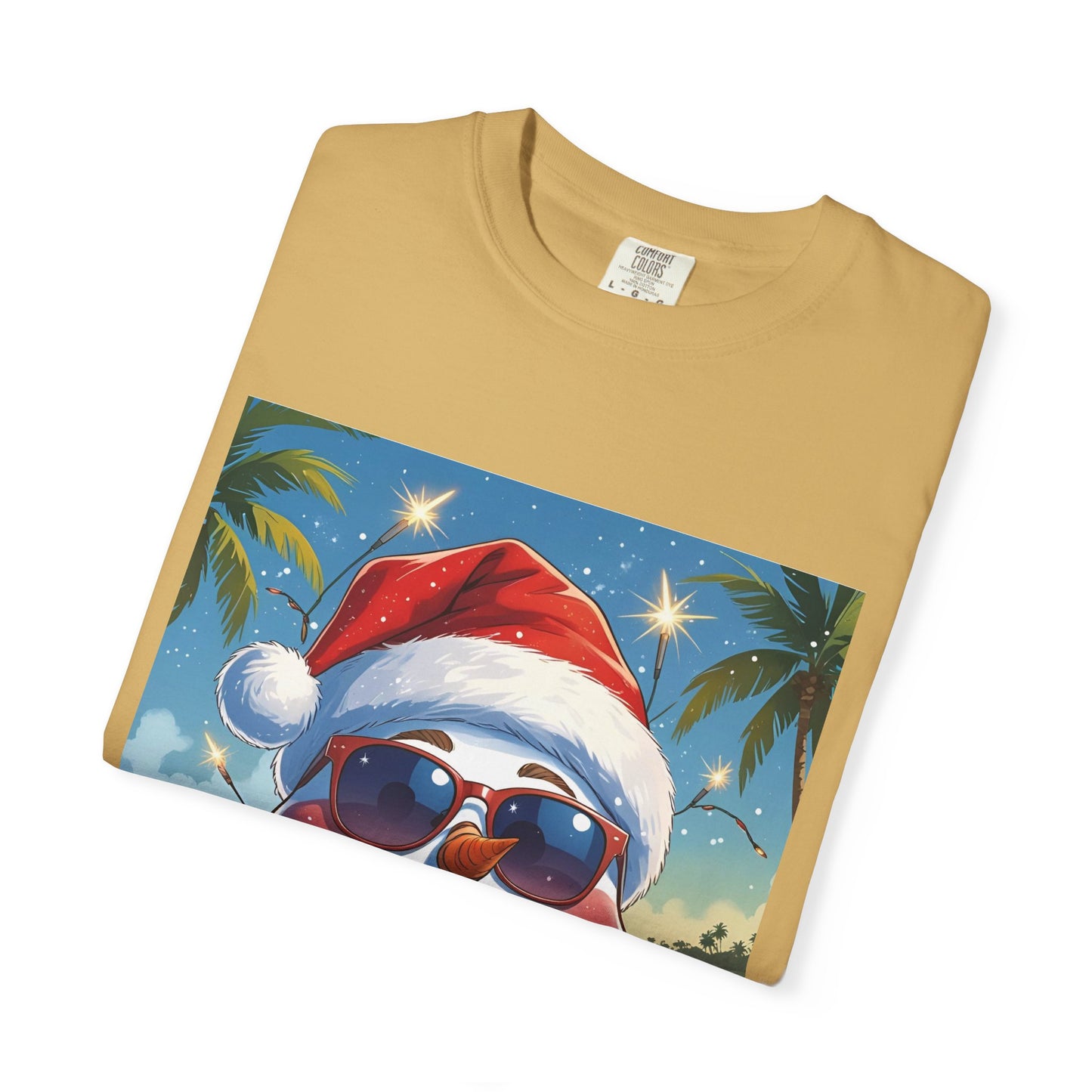 Beach Snowman Tee, Cool Snowman Summer Tee, Merry Snowman Beach Tee, Sunny Snowman Shirt, Snowman On Beach Tee, Snowman In Sunglasses Shirt, Snowman Summer Tee, Snowman In July Tee, Summer Xmas Tee,