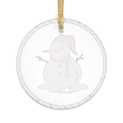 Jolly Festive Snowman Ornament